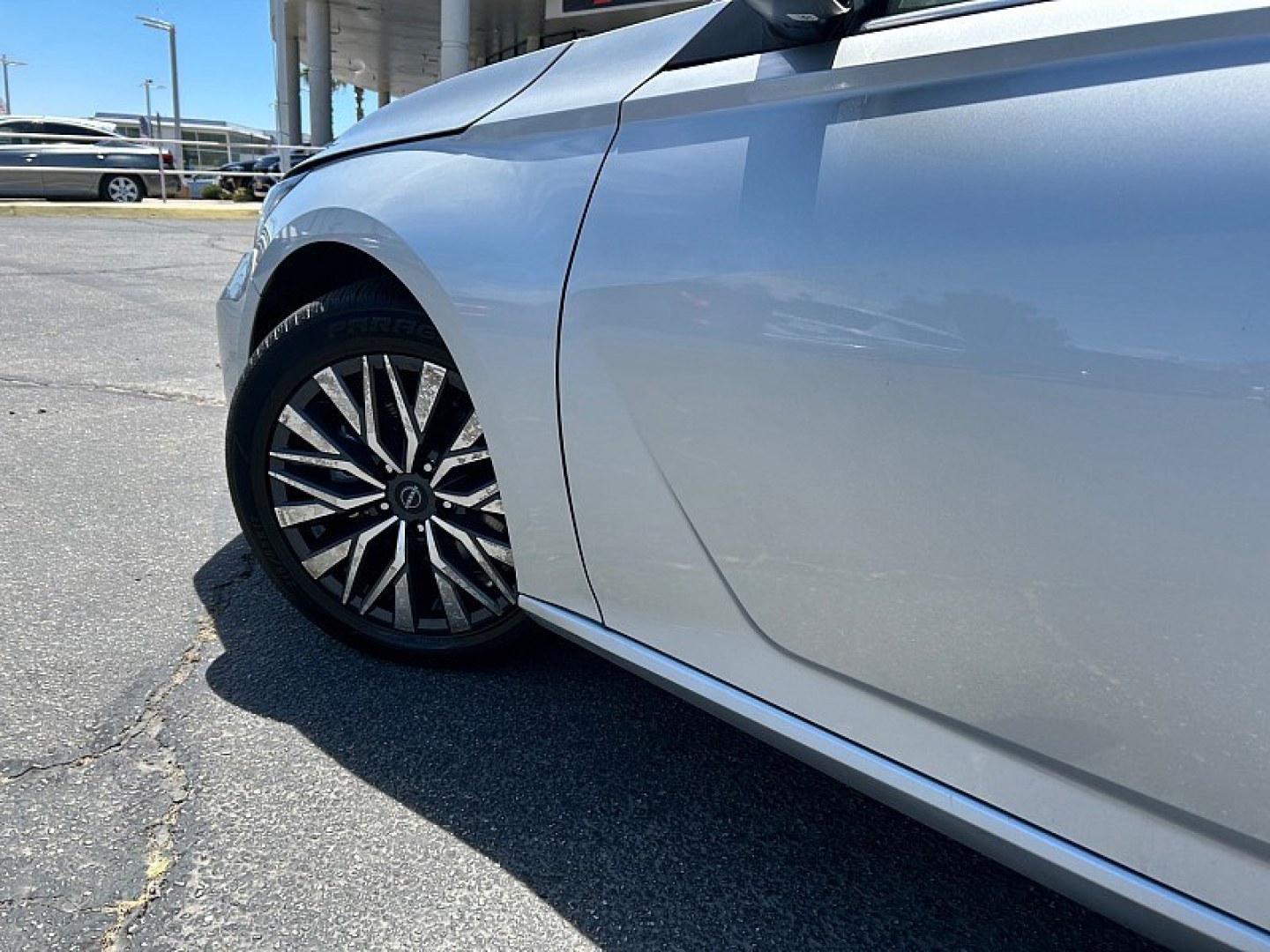 2023 Silver Nissan Altima (1N4BL4DV7PN) with an 4-Cyl 2.5 Liter engine, Automatic Xtronic CVT transmission, located at 412 Auto Vista Drive, Palmdale, 93551, (661) 945-0620, 34.592636, -118.136681- Photo#12