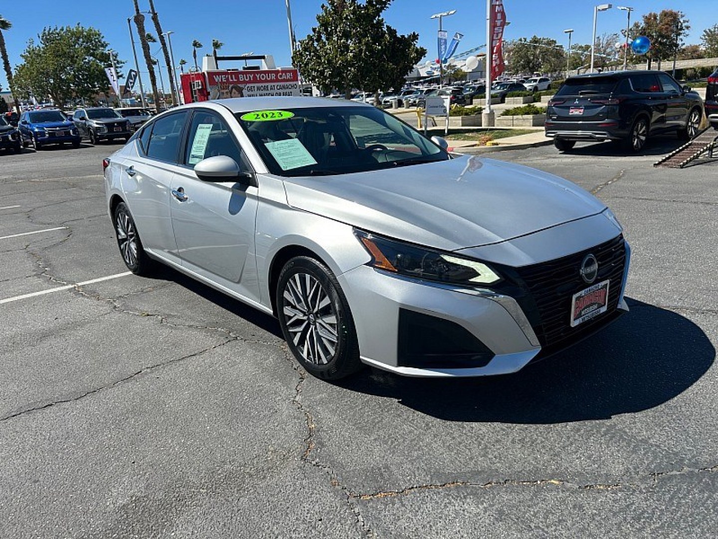 2023 Silver Nissan Altima (1N4BL4DV5PN) with an 4-Cyl 2.5 Liter engine, Automatic Xtronic CVT transmission, located at 412 Auto Vista Drive, Palmdale, 93551, (661) 945-0620, 34.592636, -118.136681- Photo#0