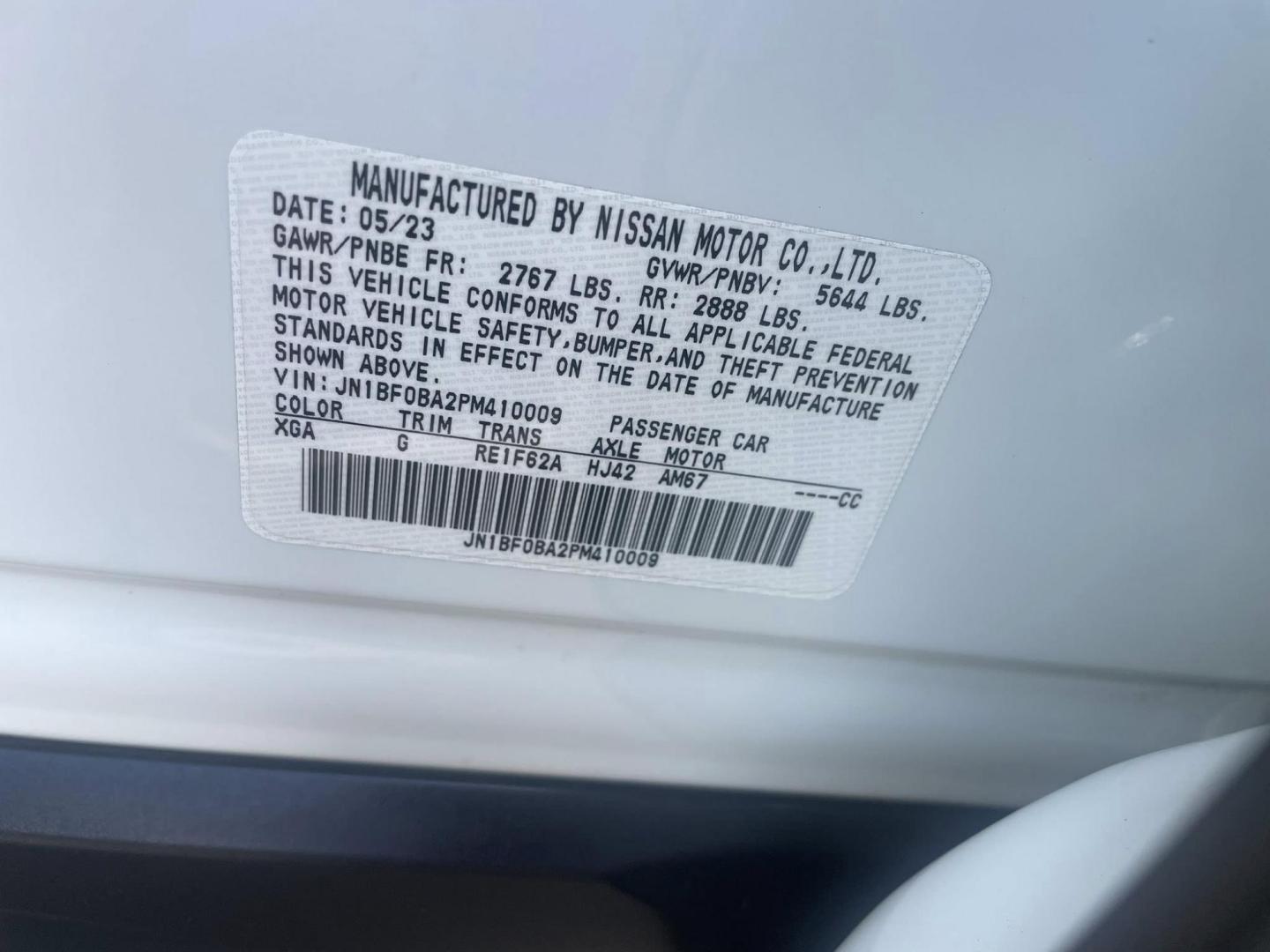 2023 Nissan Ariya Venture+ (JN1BF0BA2PM) with an ELECTRIC engine, 1A transmission, located at 744 E Miner Ave, Stockton, CA, 95202, (209) 944-5770, 37.956863, -121.282082 - PLUS TAXES AND FEES NO CHAGER AVAILABLE - Photo#11