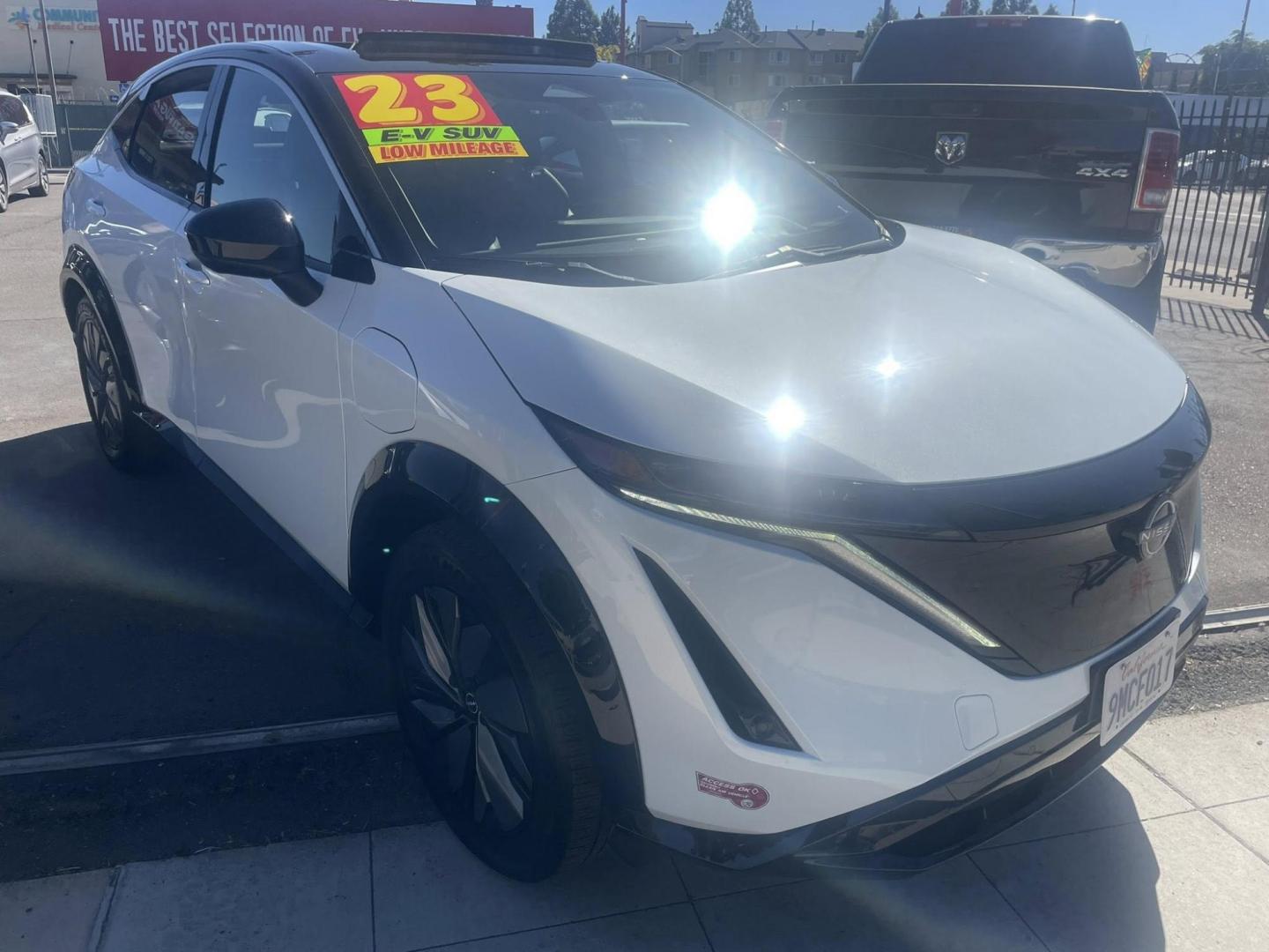 2023 Nissan Ariya Venture+ (JN1BF0BA2PM) with an ELECTRIC engine, 1A transmission, located at 744 E Miner Ave, Stockton, CA, 95202, (209) 944-5770, 37.956863, -121.282082 - PLUS TAXES AND FEES NO CHAGER AVAILABLE - Photo#1