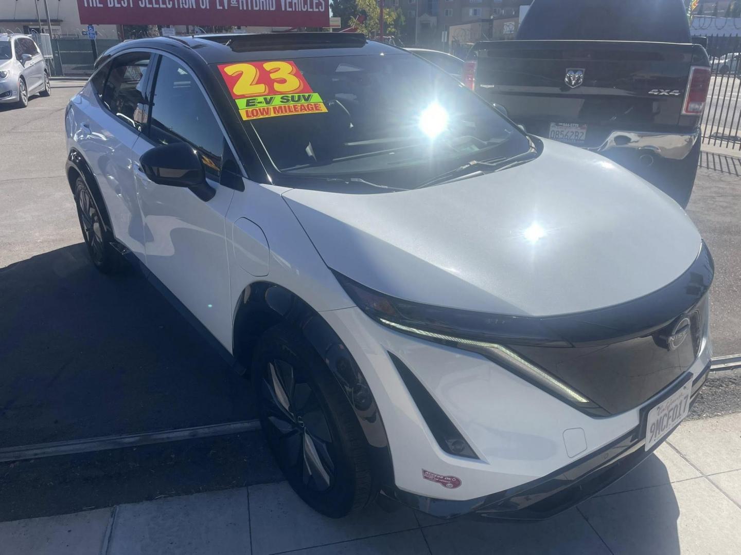 2023 Nissan Ariya Venture+ (JN1BF0BA2PM) with an ELECTRIC engine, 1A transmission, located at 744 E Miner Ave, Stockton, CA, 95202, (209) 944-5770, 37.956863, -121.282082 - PLUS TAXES AND FEES NO CHAGER AVAILABLE - Photo#0