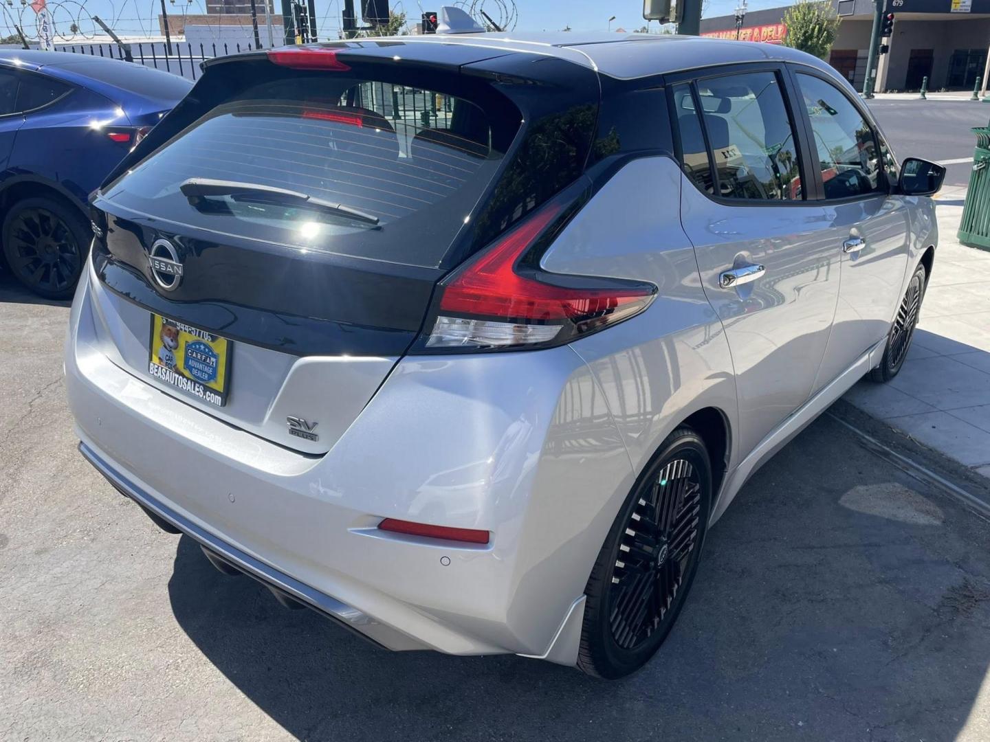 2023 Nissan LEAF SV (1N4CZ1CV6PC) with an ELECTRIC engine, CVT transmission, located at 744 E Miner Ave, Stockton, CA, 95202, (209) 944-5770, 37.956863, -121.282082 - PLUS TAXES AND FEES NO CHARGER AVAILABLE - Photo#10