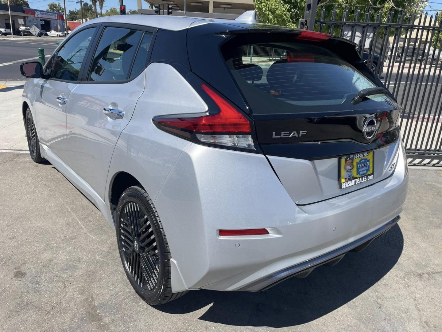 2023 Nissan LEAF SV (1N4CZ1CV6PC) with an ELECTRIC engine, CVT transmission, located at 744 E Miner Ave, Stockton, CA, 95202, (209) 944-5770, 37.956863, -121.282082 - PLUS TAXES AND FEES NO CHARGER AVAILABLE - Photo#8