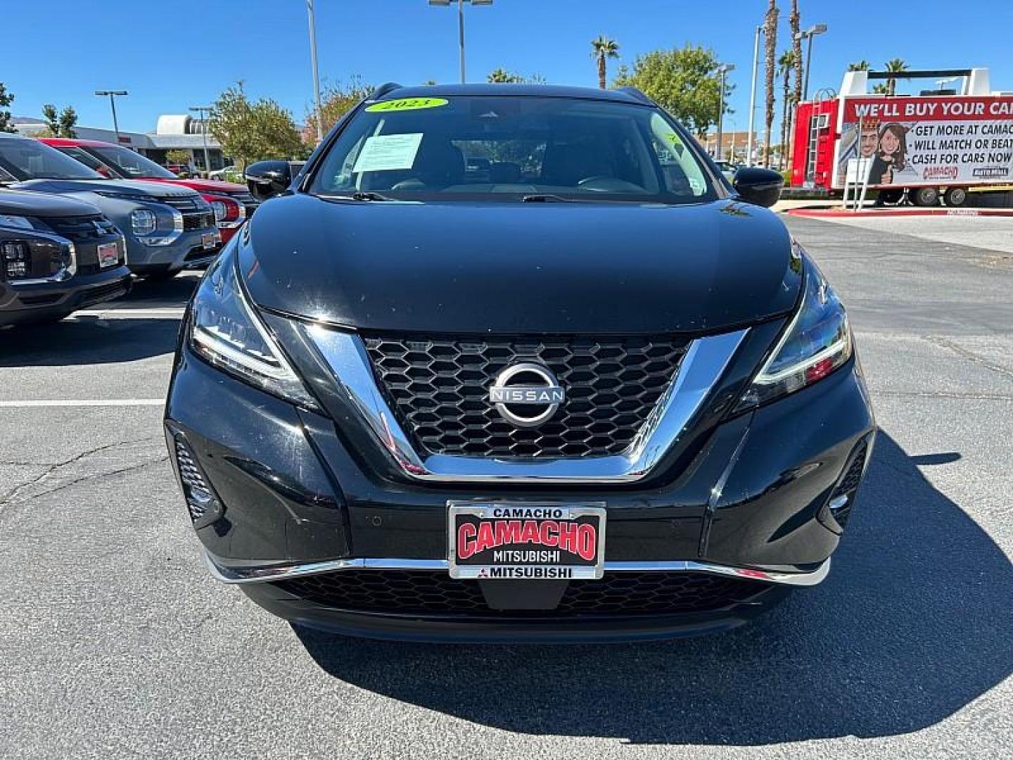 2023 BLACK Nissan Murano (5N1AZ2BS0PC) with an V6 3.5 Liter engine, Automatic Xtronic CVT transmission, located at 412 Auto Vista Drive, Palmdale, 93551, (661) 945-0620, 34.592636, -118.136681 - Photo#1