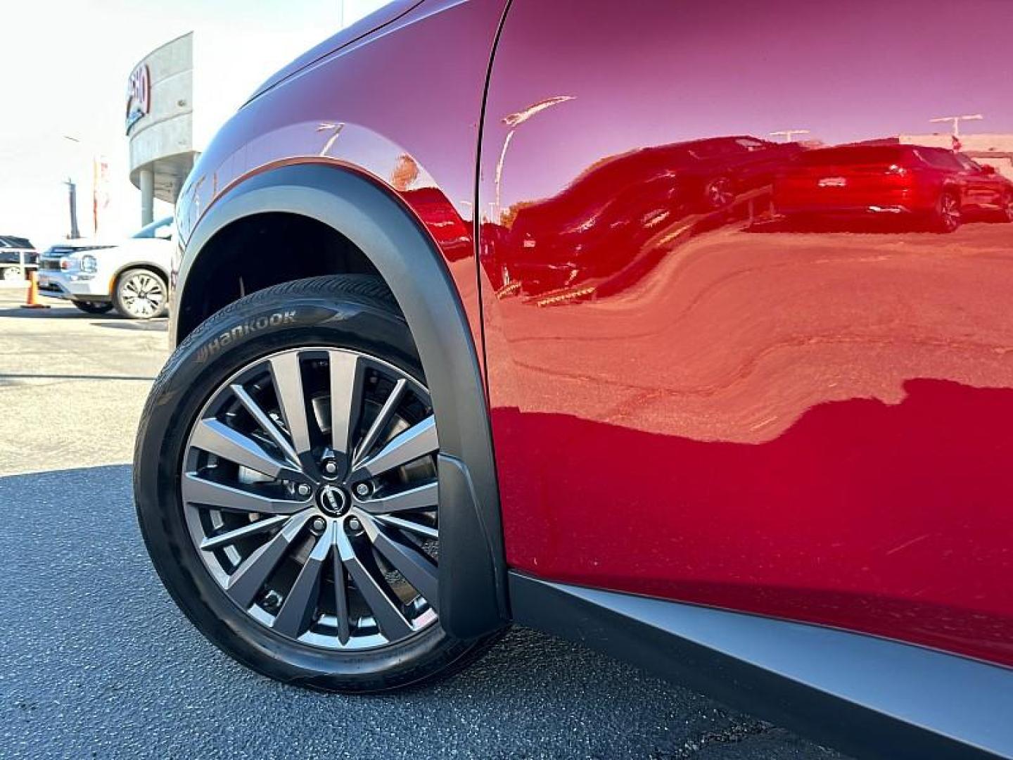 2023 BURGUNDY Nissan Pathfinder (5N1DR3CB8PC) with an V6 3.5 Liter engine, Automatic 9-Spd transmission, located at 412 Auto Vista Drive, Palmdale, 93551, (661) 945-0620, 34.592636, -118.136681 - Photo#18
