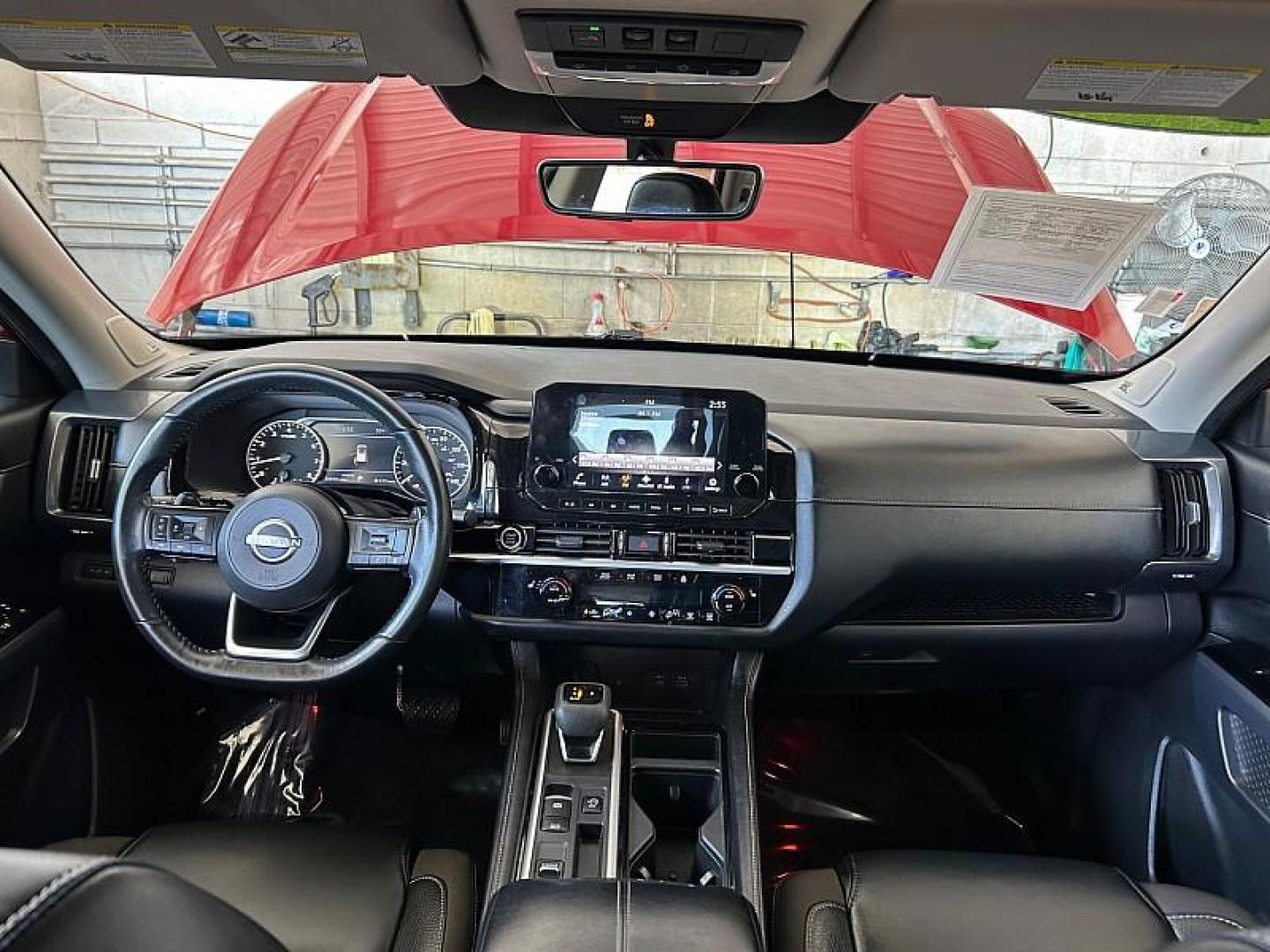 2023 BURGUNDY Nissan Pathfinder (5N1DR3CB8PC) with an V6 3.5 Liter engine, Automatic 9-Spd transmission, located at 412 Auto Vista Drive, Palmdale, 93551, (661) 945-0620, 34.592636, -118.136681 - Photo#26