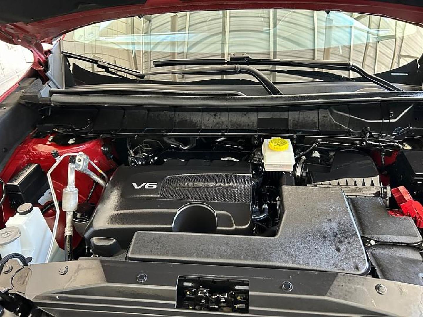 2023 BURGUNDY Nissan Pathfinder (5N1DR3CB8PC) with an V6 3.5 Liter engine, Automatic 9-Spd transmission, located at 412 Auto Vista Drive, Palmdale, 93551, (661) 945-0620, 34.592636, -118.136681 - Photo#35