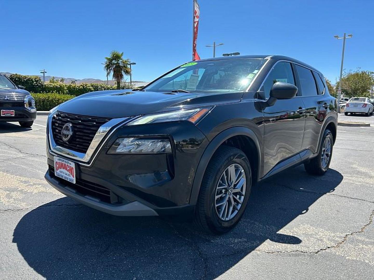 2023 BLACK Nissan Rogue (5N1BT3AB1PC) with an 3-Cyl Turbo 1.5 Liter engine, Automatic CVT w/Xtronic transmission, located at 412 Auto Vista Drive, Palmdale, 93551, (661) 945-0620, 34.592636, -118.136681 - Photo#6