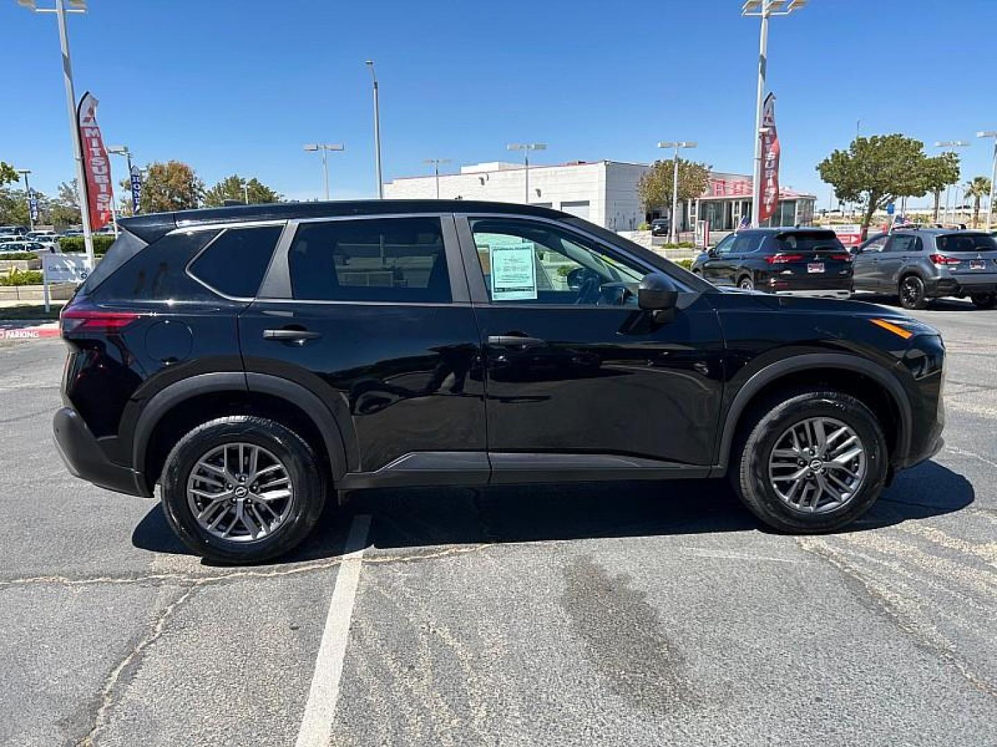 2023 BLACK Nissan Rogue (5N1BT3AB1PC) with an 3-Cyl Turbo 1.5 Liter engine, Automatic CVT w/Xtronic transmission, located at 412 Auto Vista Drive, Palmdale, 93551, (661) 945-0620, 34.592636, -118.136681 - Photo#11