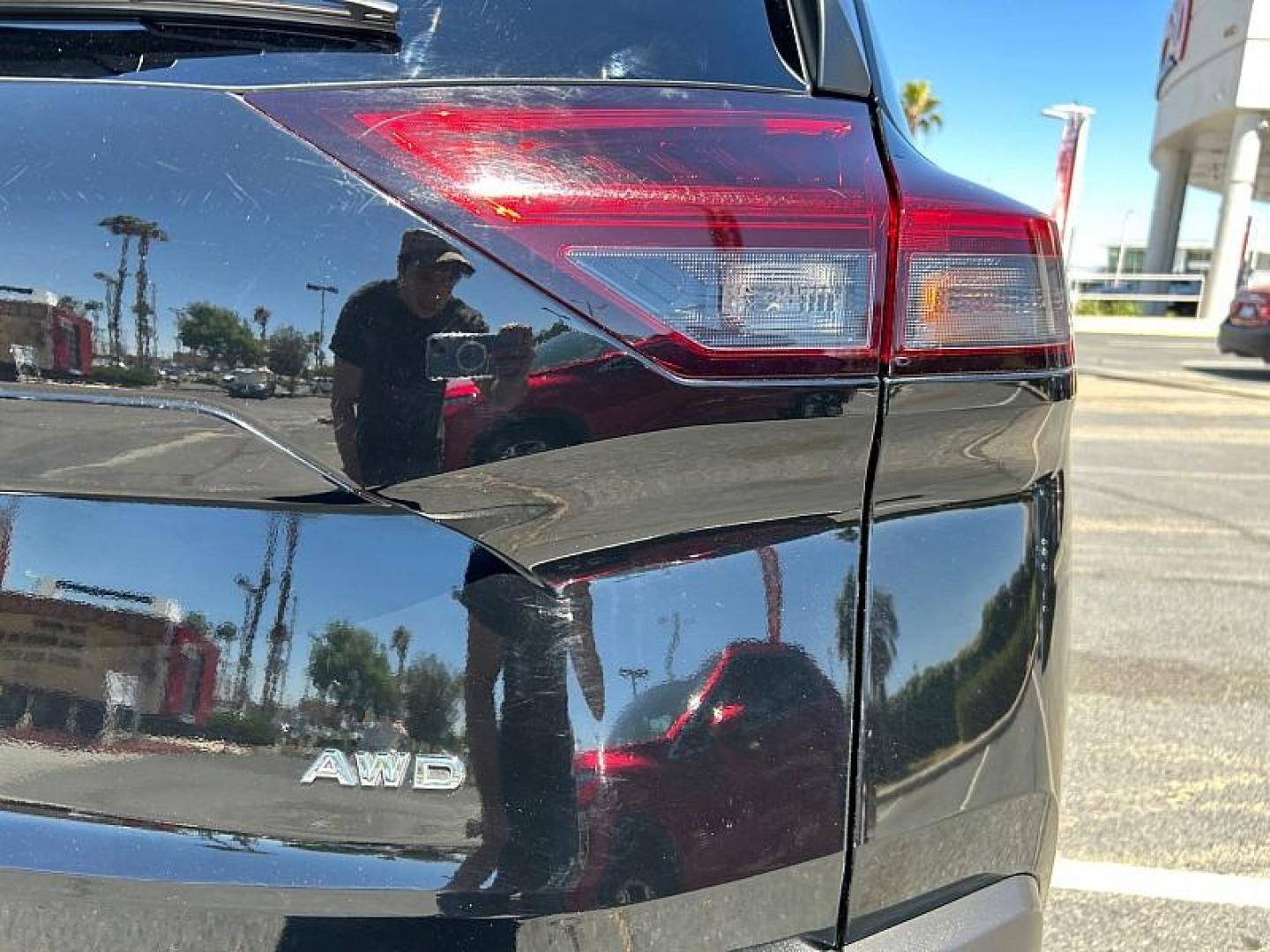 2023 BLACK Nissan Rogue (5N1BT3AB1PC) with an 3-Cyl Turbo 1.5 Liter engine, Automatic CVT w/Xtronic transmission, located at 412 Auto Vista Drive, Palmdale, 93551, (661) 945-0620, 34.592636, -118.136681 - Photo#14