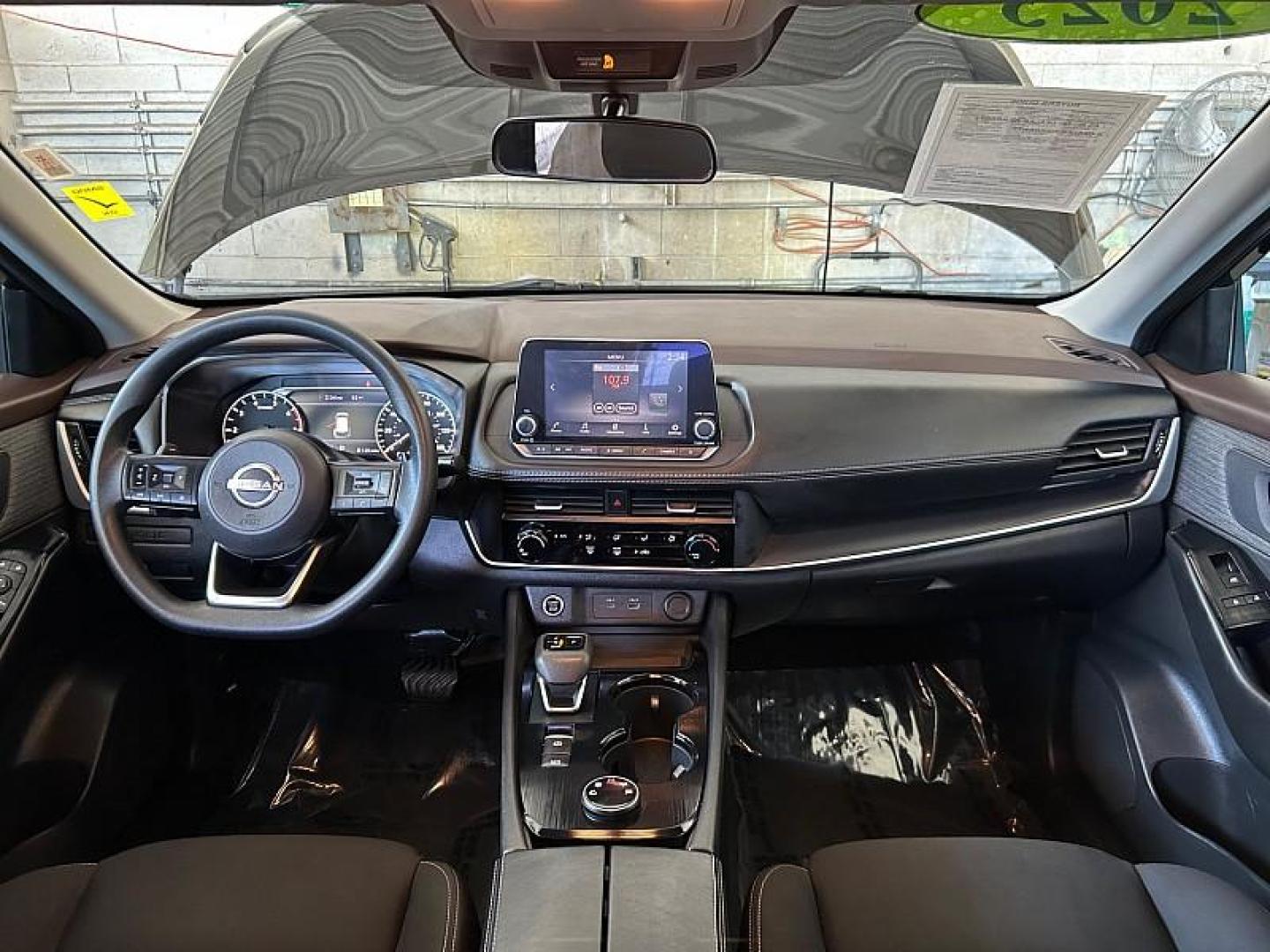 2023 BLACK Nissan Rogue (5N1BT3AB1PC) with an 3-Cyl Turbo 1.5 Liter engine, Automatic CVT w/Xtronic transmission, located at 412 Auto Vista Drive, Palmdale, 93551, (661) 945-0620, 34.592636, -118.136681 - Photo#23