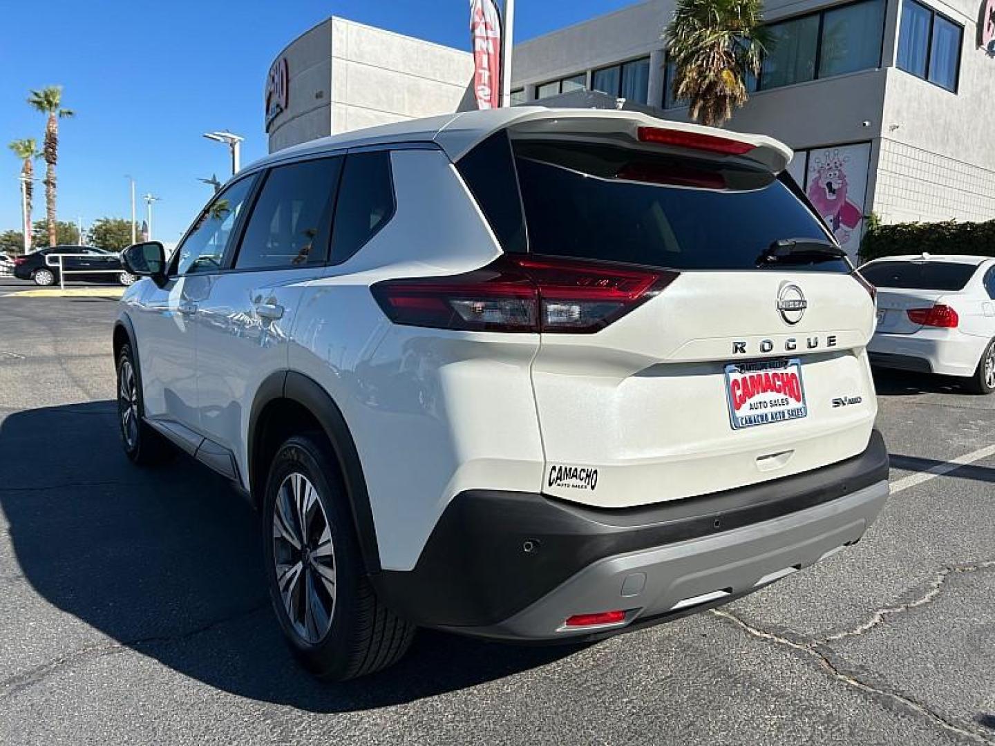 2023 WHITE Nissan Rogue (JN8BT3BB2PW) with an 3-Cyl Turbo 1.5 Liter engine, Automatic CVT w/Xtronic transmission, located at 412 Auto Vista Drive, Palmdale, 93551, (661) 945-0620, 34.592636, -118.136681 - Photo#28