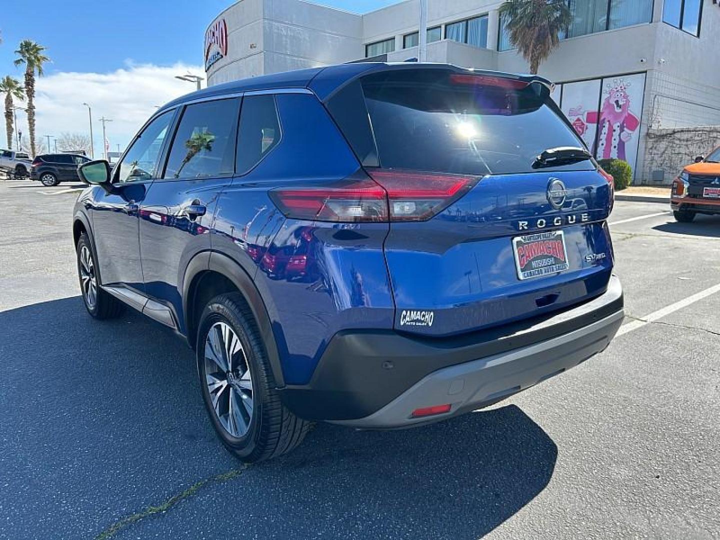 2023 BLUE Nissan Rogue (JN8BT3BB9PW) with an 3-Cyl Turbo 1.5 Liter engine, Automatic CVT w/Xtronic transmission, located at 412 Auto Vista Drive, Palmdale, 93551, (661) 945-0620, 34.592636, -118.136681 - Photo#5