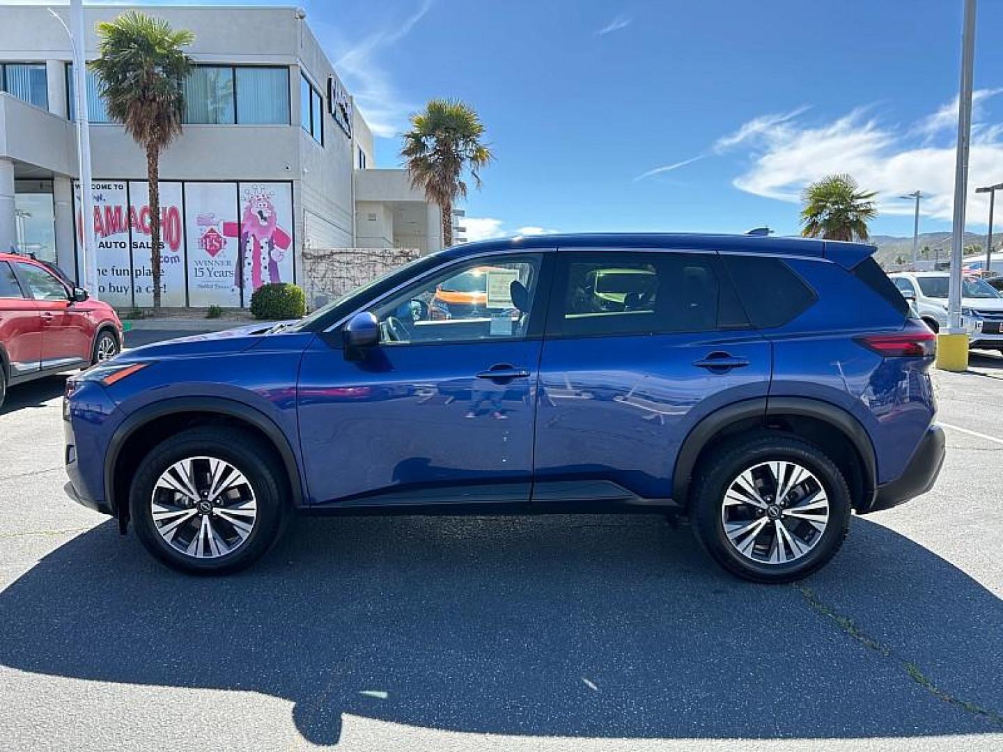 2023 BLUE Nissan Rogue (JN8BT3BB9PW) with an 3-Cyl Turbo 1.5 Liter engine, Automatic CVT w/Xtronic transmission, located at 412 Auto Vista Drive, Palmdale, 93551, (661) 945-0620, 34.592636, -118.136681 - Photo#6