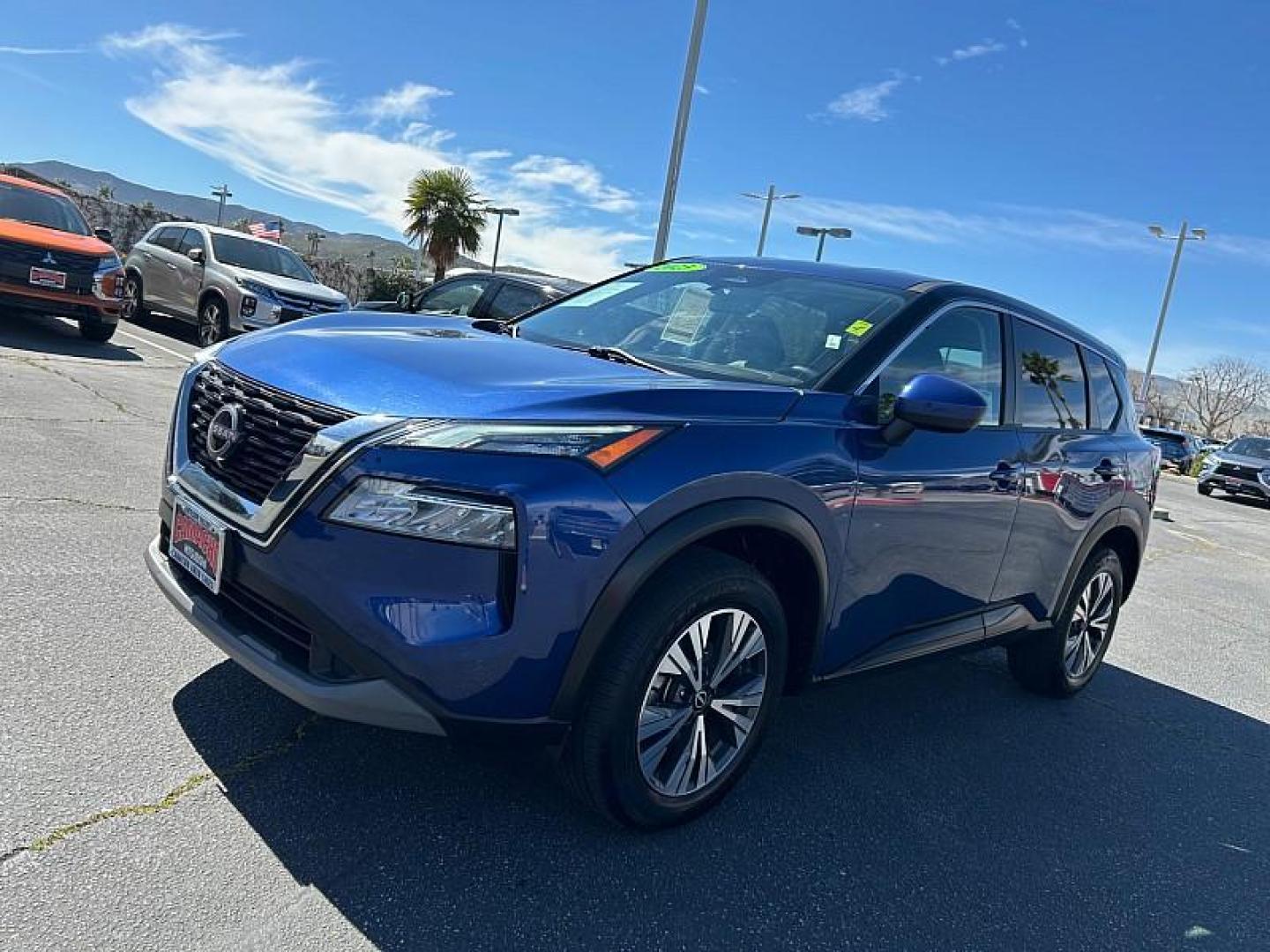 2023 BLUE Nissan Rogue (JN8BT3BB9PW) with an 3-Cyl Turbo 1.5 Liter engine, Automatic CVT w/Xtronic transmission, located at 412 Auto Vista Drive, Palmdale, 93551, (661) 945-0620, 34.592636, -118.136681 - Photo#7
