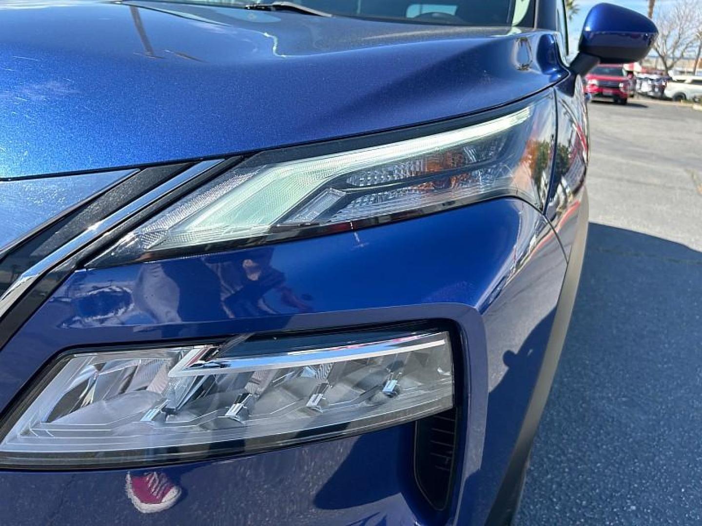 2023 BLUE Nissan Rogue (JN8BT3BB9PW) with an 3-Cyl Turbo 1.5 Liter engine, Automatic CVT w/Xtronic transmission, located at 412 Auto Vista Drive, Palmdale, 93551, (661) 945-0620, 34.592636, -118.136681 - Photo#10