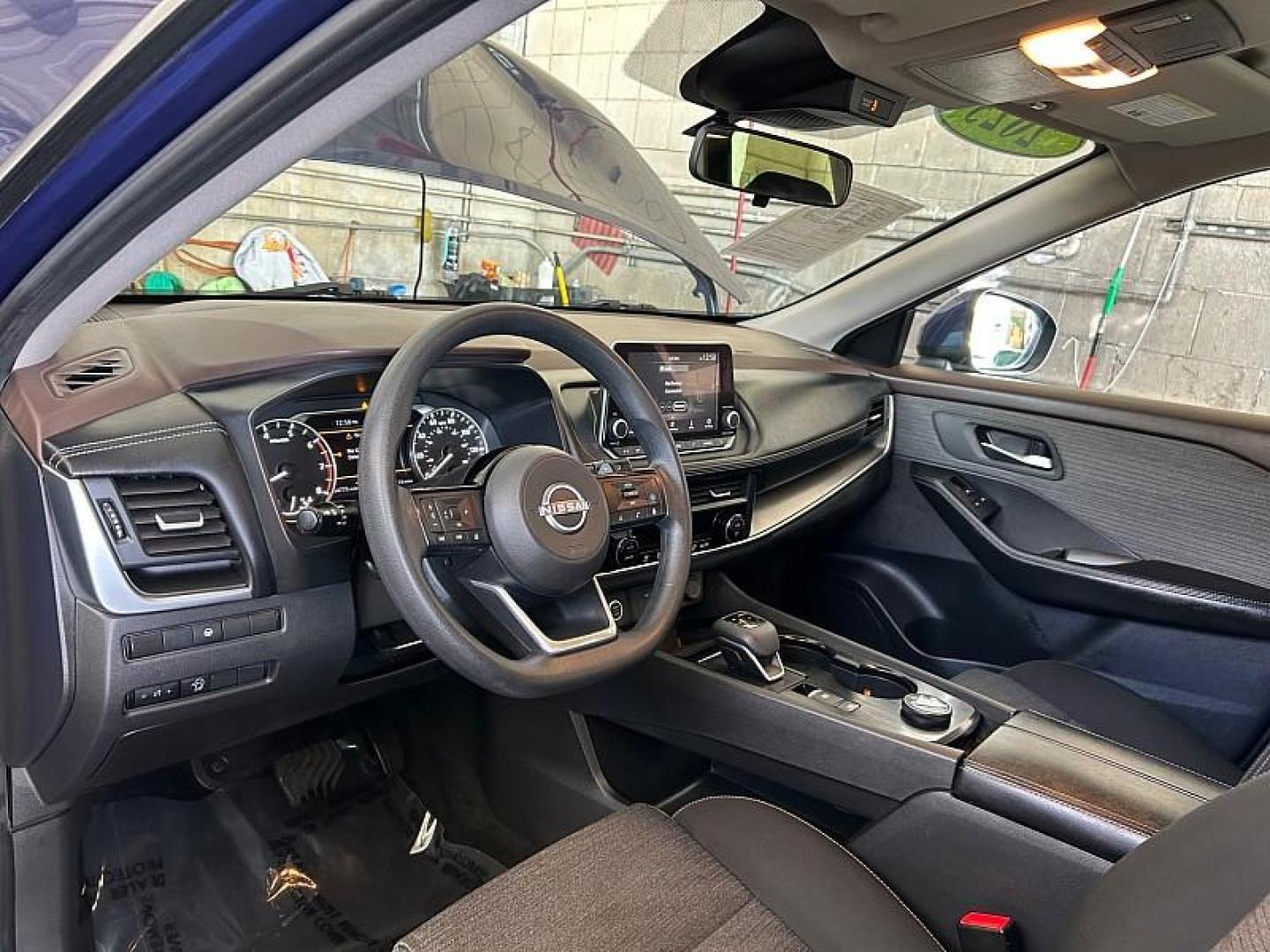 2023 BLUE Nissan Rogue (JN8BT3BB9PW) with an 3-Cyl Turbo 1.5 Liter engine, Automatic CVT w/Xtronic transmission, located at 412 Auto Vista Drive, Palmdale, 93551, (661) 945-0620, 34.592636, -118.136681 - Photo#19