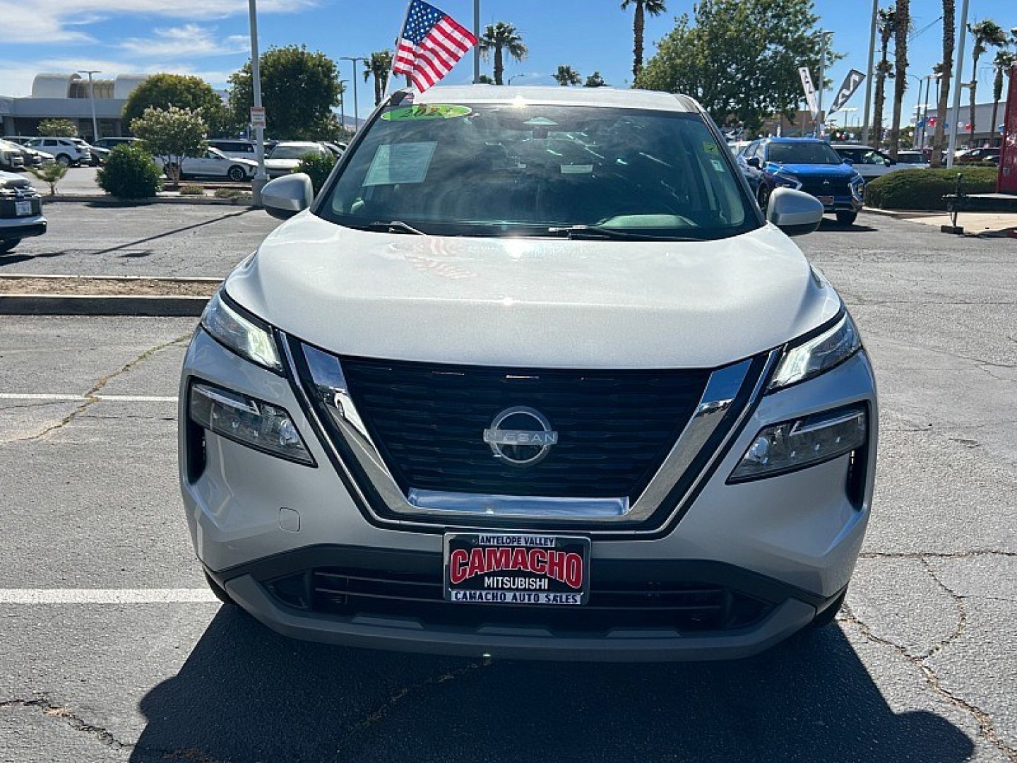 2023 Silver Nissan Rogue (5N1BT3BA4PC) with an 3-Cyl Turbo 1.5 Liter engine, Automatic CVT w/Xtronic transmission, located at 412 Auto Vista Drive, Palmdale, 93551, (661) 945-0620, 34.592636, -118.136681- Photo#1