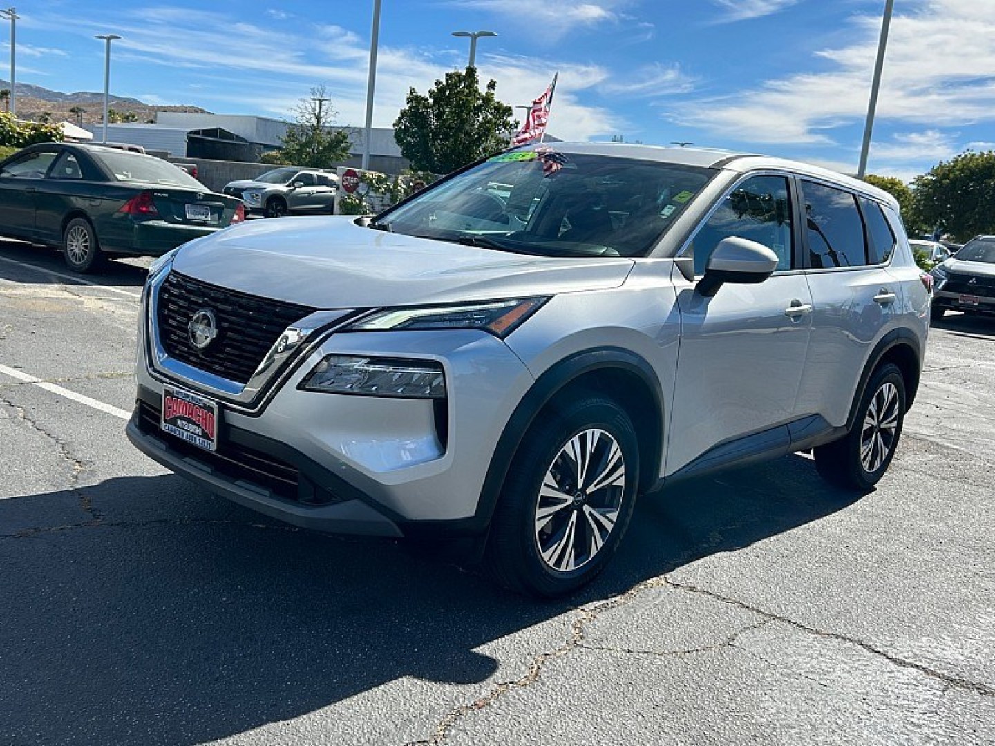 2023 Silver Nissan Rogue (5N1BT3BA4PC) with an 3-Cyl Turbo 1.5 Liter engine, Automatic CVT w/Xtronic transmission, located at 412 Auto Vista Drive, Palmdale, 93551, (661) 945-0620, 34.592636, -118.136681- Photo#3