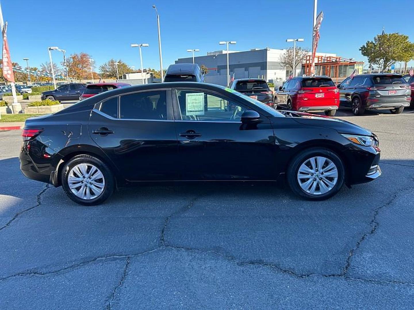 2023 BLACK Nissan Sentra (3N1AB8BV3PY) with an 4-Cyl 2.0 Liter engine, Automatic CVT w/Xtronic transmission, located at 412 Auto Vista Drive, Palmdale, 93551, (661) 945-0620, 34.592636, -118.136681 - Photo#21