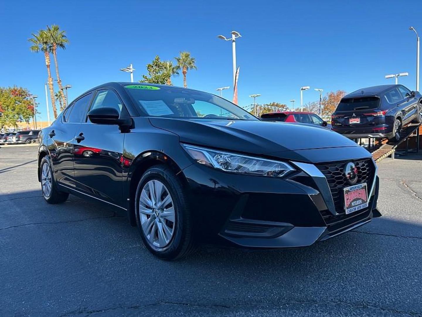 2023 BLACK Nissan Sentra (3N1AB8BV3PY) with an 4-Cyl 2.0 Liter engine, Automatic CVT w/Xtronic transmission, located at 412 Auto Vista Drive, Palmdale, 93551, (661) 945-0620, 34.592636, -118.136681 - Photo#32