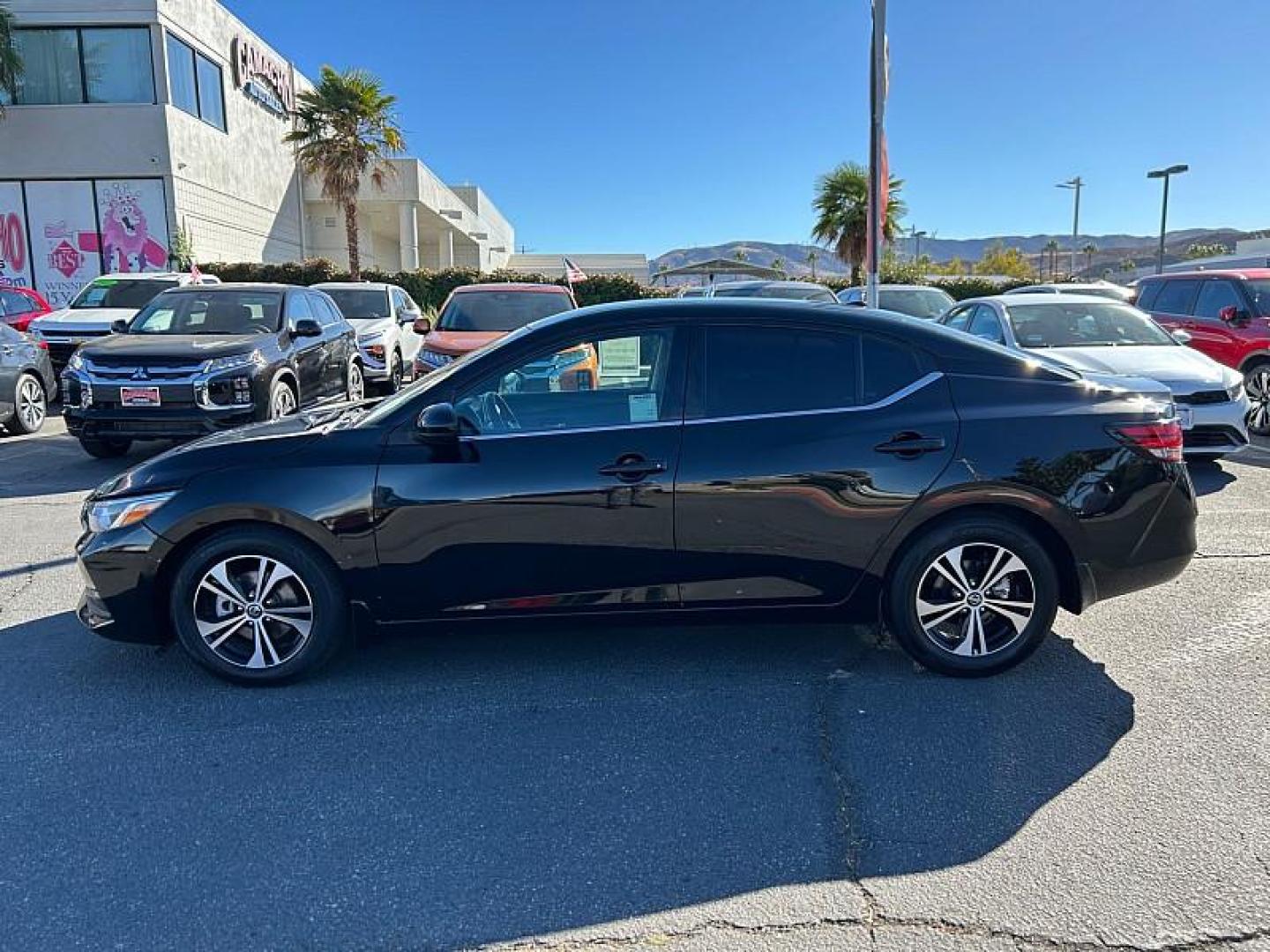 2023 BLACK Nissan Sentra (3N1AB8CV7PY) with an 4-Cyl 2.0 Liter engine, Automatic CVT w/Xtronic transmission, located at 412 Auto Vista Drive, Palmdale, 93551, (661) 945-0620, 34.592636, -118.136681 - Photo#3