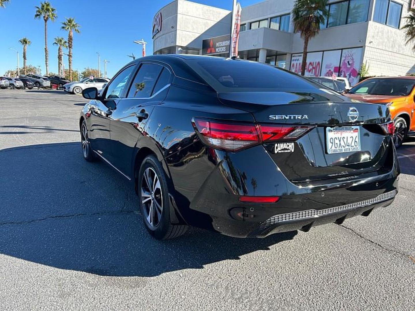 2023 BLACK Nissan Sentra (3N1AB8CV7PY) with an 4-Cyl 2.0 Liter engine, Automatic CVT w/Xtronic transmission, located at 412 Auto Vista Drive, Palmdale, 93551, (661) 945-0620, 34.592636, -118.136681 - Photo#4