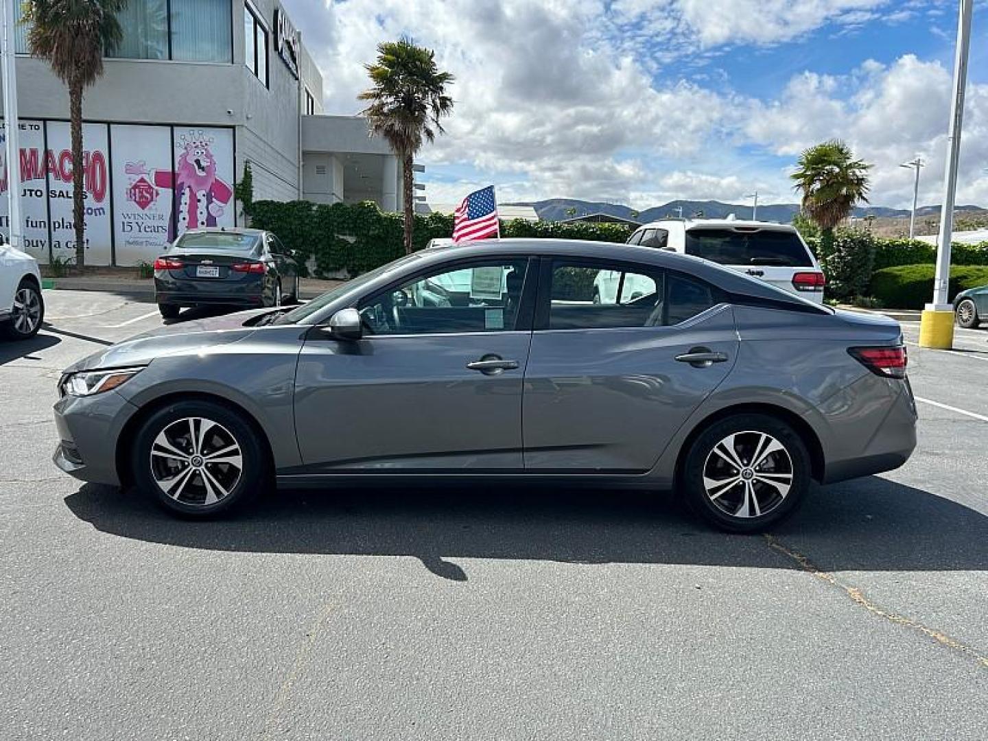 2023 GRAY Nissan Sentra (3N1AB8CV8PY) with an 4-Cyl 2.0 Liter engine, Automatic CVT w/Xtronic transmission, located at 412 Auto Vista Drive, Palmdale, 93551, (661) 945-0620, 34.592636, -118.136681 - Photo#4