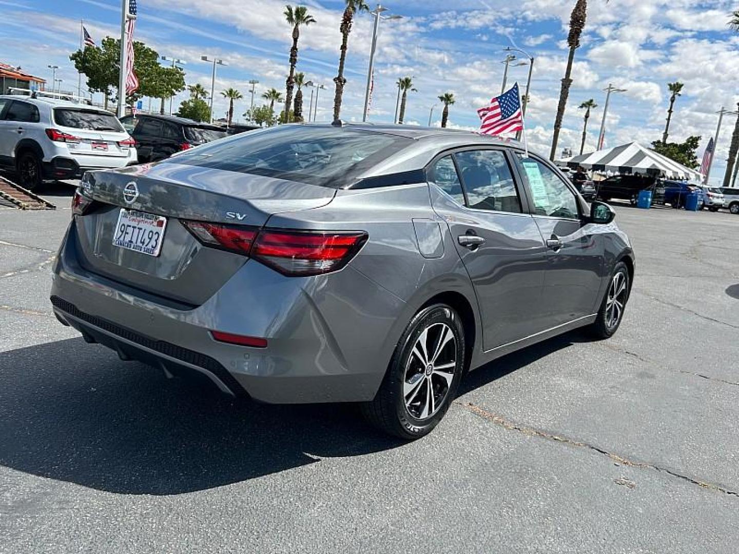 2023 GRAY Nissan Sentra (3N1AB8CV8PY) with an 4-Cyl 2.0 Liter engine, Automatic CVT w/Xtronic transmission, located at 412 Auto Vista Drive, Palmdale, 93551, (661) 945-0620, 34.592636, -118.136681 - Photo#7