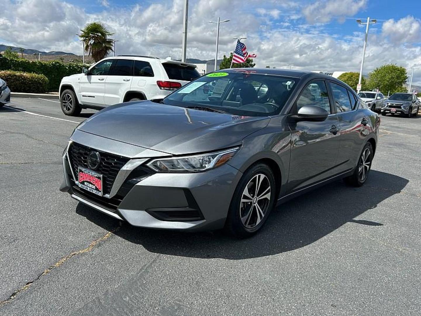 2023 GRAY Nissan Sentra (3N1AB8CV8PY) with an 4-Cyl 2.0 Liter engine, Automatic CVT w/Xtronic transmission, located at 412 Auto Vista Drive, Palmdale, 93551, (661) 945-0620, 34.592636, -118.136681 - Photo#3