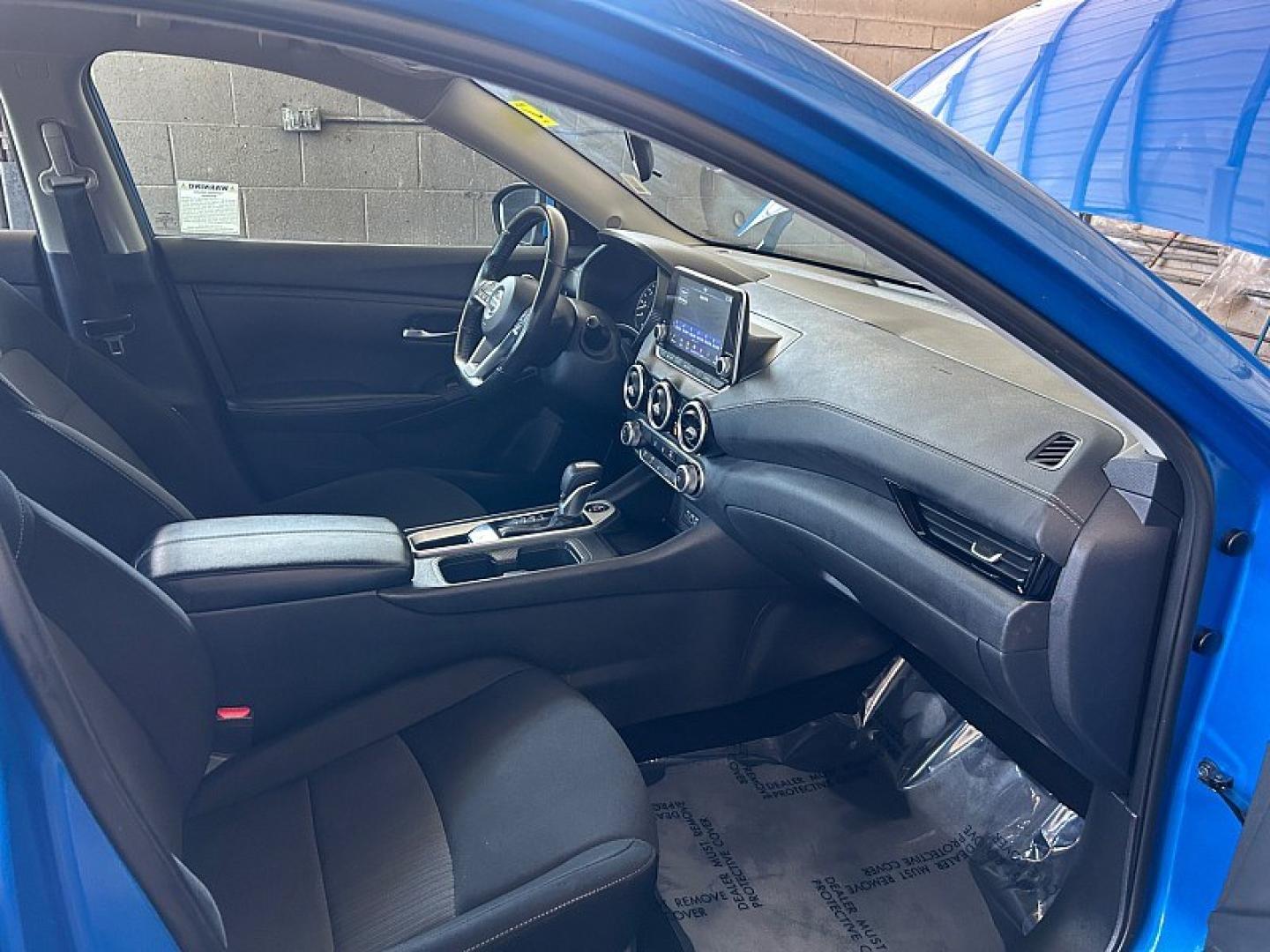 2023 BLUE Nissan Sentra (3N1AB8CV3PY) with an 4-Cyl 2.0 Liter engine, Automatic CVT w/Xtronic transmission, located at 412 Auto Vista Drive, Palmdale, 93551, (661) 945-0620, 34.592636, -118.136681 - Photo#17