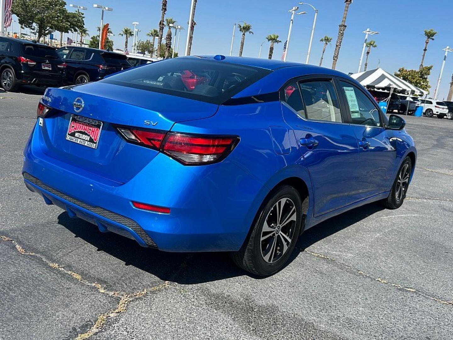 2023 BLUE Nissan Sentra (3N1AB8CV3PY) with an 4-Cyl 2.0 Liter engine, Automatic CVT w/Xtronic transmission, located at 412 Auto Vista Drive, Palmdale, 93551, (661) 945-0620, 34.592636, -118.136681 - Photo#10