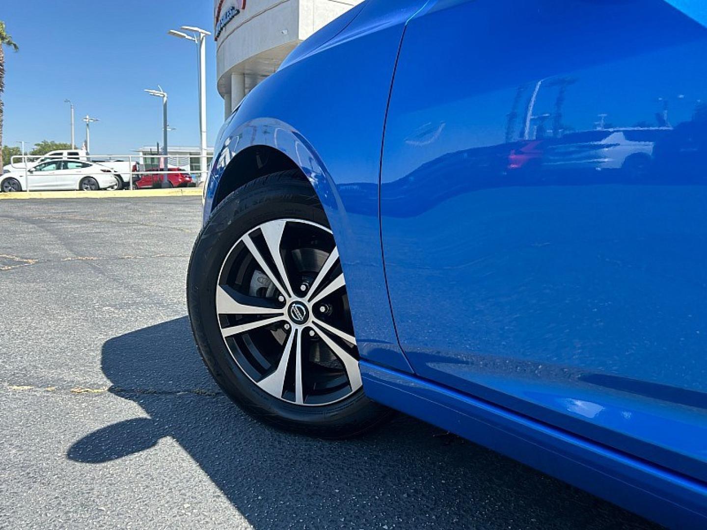 2023 BLUE Nissan Sentra (3N1AB8CV3PY) with an 4-Cyl 2.0 Liter engine, Automatic CVT w/Xtronic transmission, located at 412 Auto Vista Drive, Palmdale, 93551, (661) 945-0620, 34.592636, -118.136681 - Photo#6