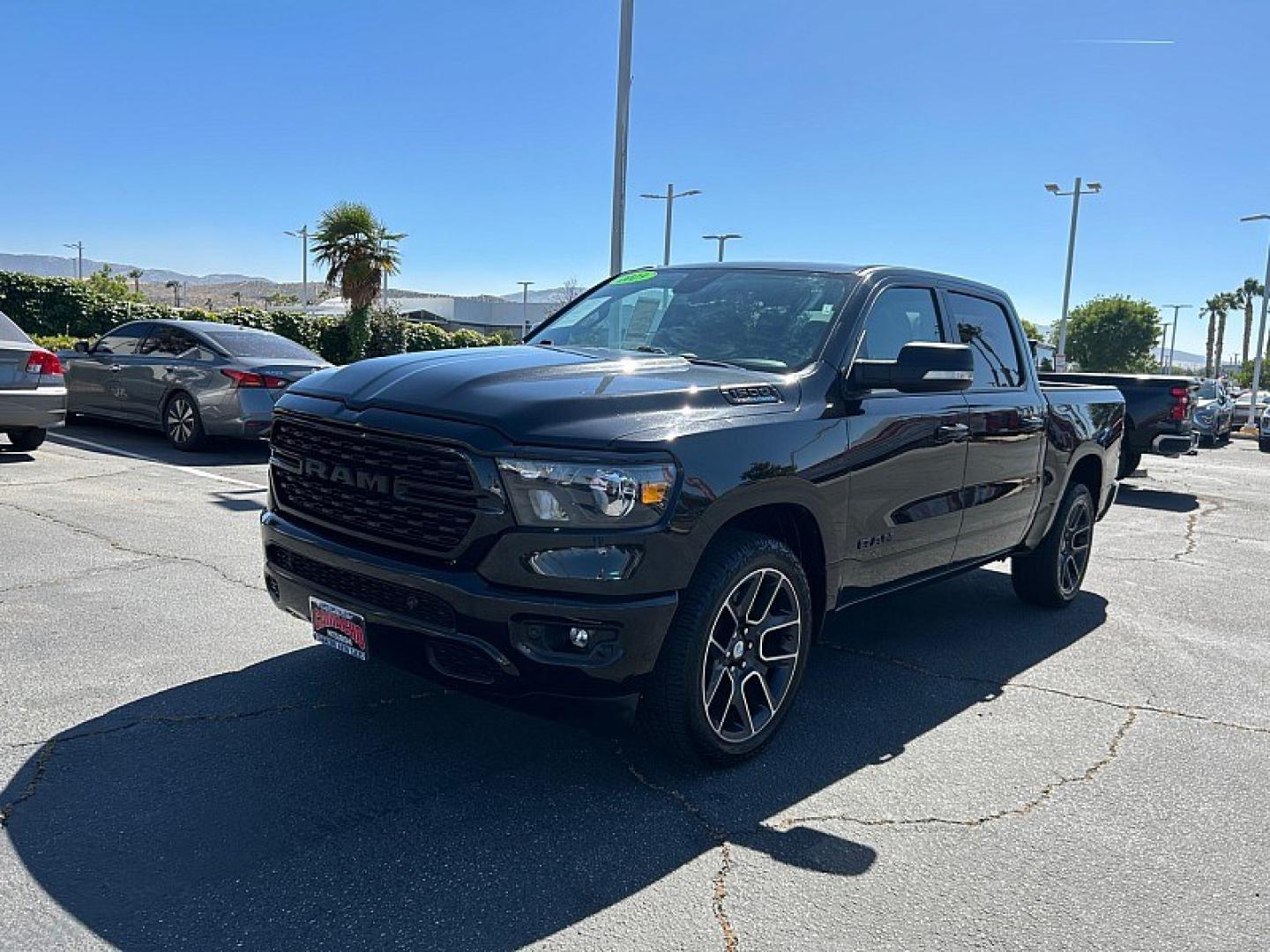 2023 BLACK Ram 1500 2WD (1C6RREFT5PN) with an 8-Cyl 5.7 Liter engine, Automatic 8-Spd transmission, located at 412 Auto Vista Drive, Palmdale, 93551, (661) 945-0620, 34.592636, -118.136681 - Photo#2