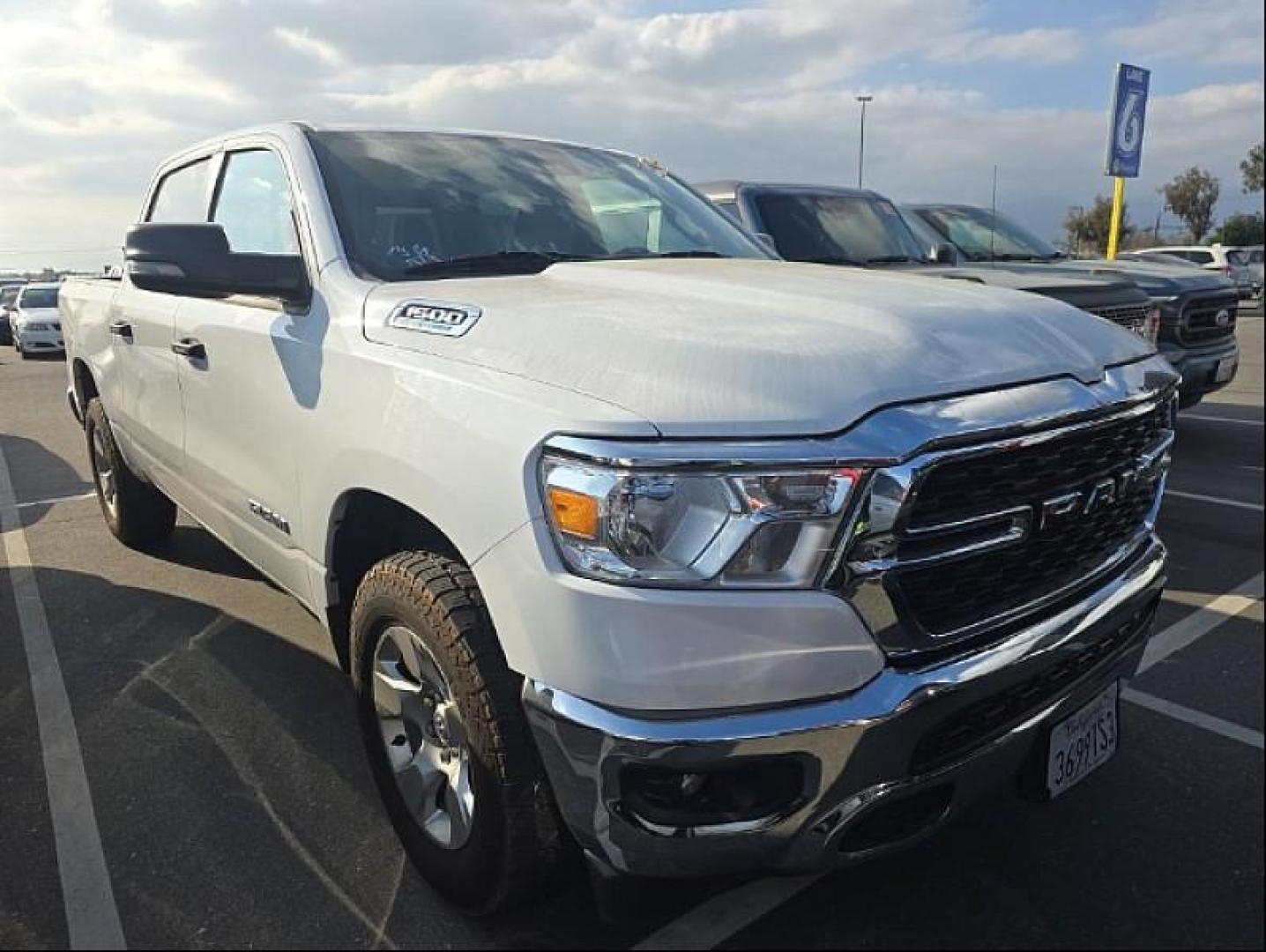 2023 WHITE Ram 1500 4WD (1C6SRFFTXPN) with an 8-Cyl 5.7 Liter engine, Automatic 8-Spd transmission, located at 412 Auto Vista Drive, Palmdale, 93551, (661) 945-0620, 34.592636, -118.136681 - Photo#1