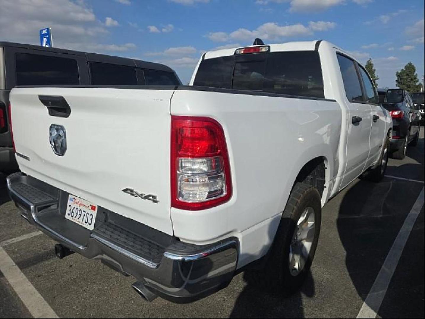 2023 WHITE Ram 1500 4WD (1C6SRFFTXPN) with an 8-Cyl 5.7 Liter engine, Automatic 8-Spd transmission, located at 412 Auto Vista Drive, Palmdale, 93551, (661) 945-0620, 34.592636, -118.136681 - Photo#3