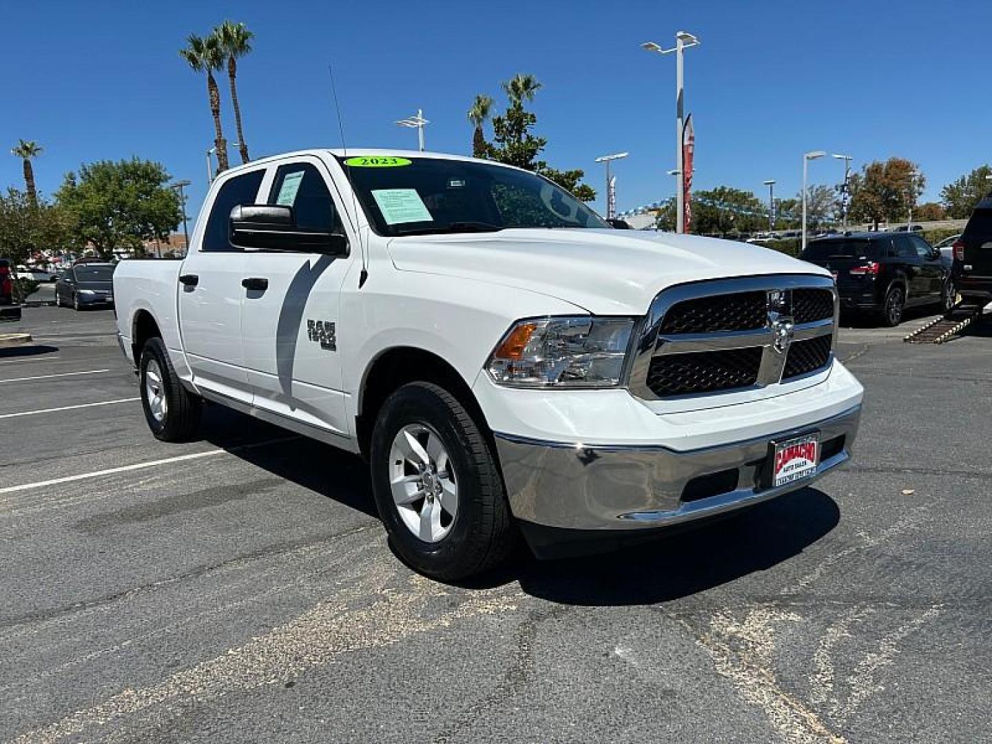 2023 WHITE Ram 1500 Classic 4WD (1C6RR7LG1PS) , Automatic 8-Spd transmission, located at 412 Auto Vista Drive, Palmdale, 93551, (661) 945-0620, 34.592636, -118.136681 - Photo#0