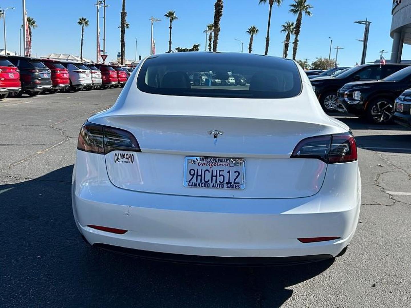 2023 WHITE Tesla Model 3 (5YJ3E1EA5PF) with an AC Electric Motor engine, Single-Speed Fixed Gear transmission, located at 412 Auto Vista Drive, Palmdale, 93551, (661) 945-0620, 34.592636, -118.136681 - Photo#7