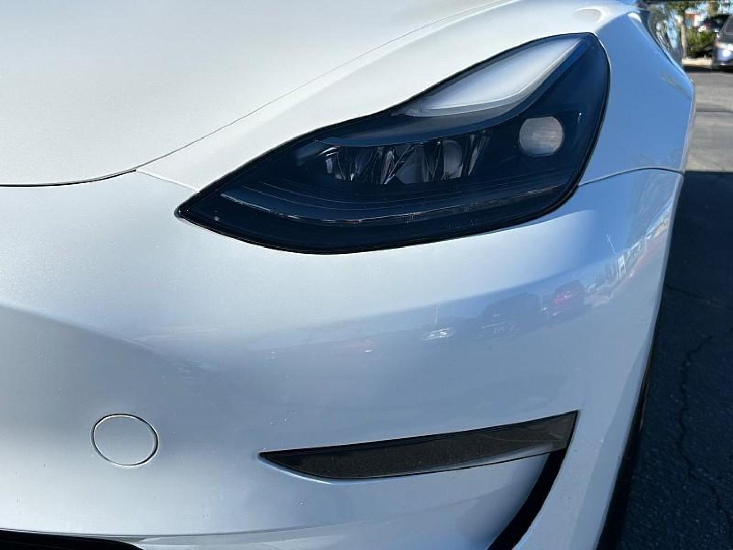 2023 WHITE Tesla Model 3 (5YJ3E1EA5PF) with an AC Electric Motor engine, Single-Speed Fixed Gear transmission, located at 412 Auto Vista Drive, Palmdale, 93551, (661) 945-0620, 34.592636, -118.136681 - Photo#2