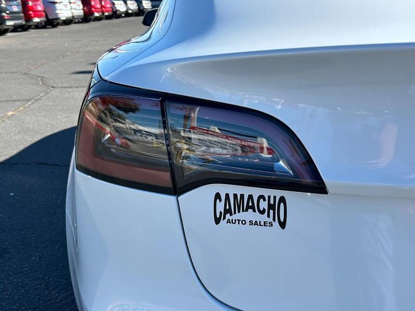 2023 WHITE Tesla Model 3 (5YJ3E1EA5PF) with an AC Electric Motor engine, Single-Speed Fixed Gear transmission, located at 412 Auto Vista Drive, Palmdale, 93551, (661) 945-0620, 34.592636, -118.136681 - Photo#9