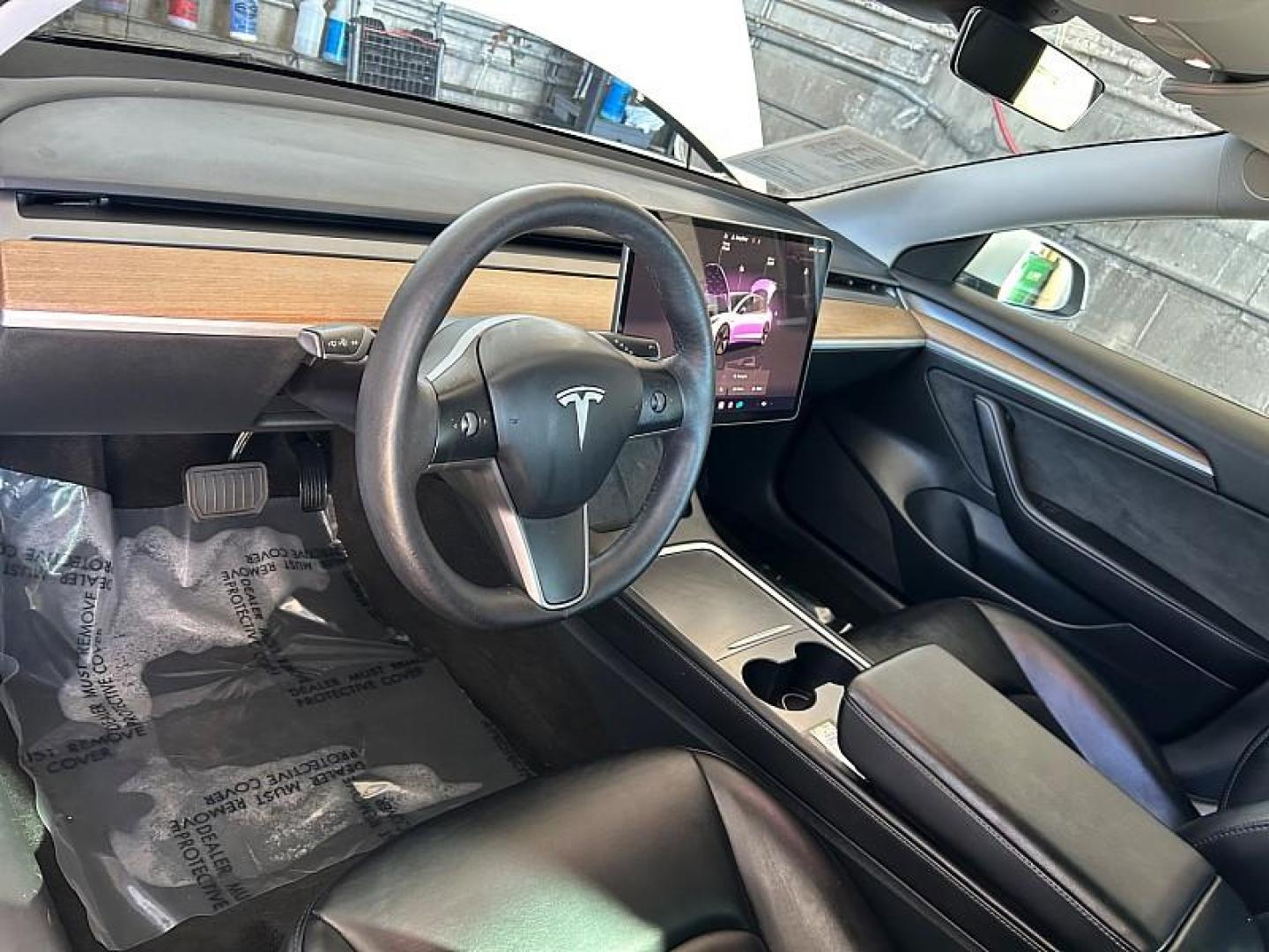 2023 WHITE Tesla Model 3 (5YJ3E1EA5PF) with an AC Electric Motor engine, Single-Speed Fixed Gear transmission, located at 412 Auto Vista Drive, Palmdale, 93551, (661) 945-0620, 34.592636, -118.136681 - Photo#18