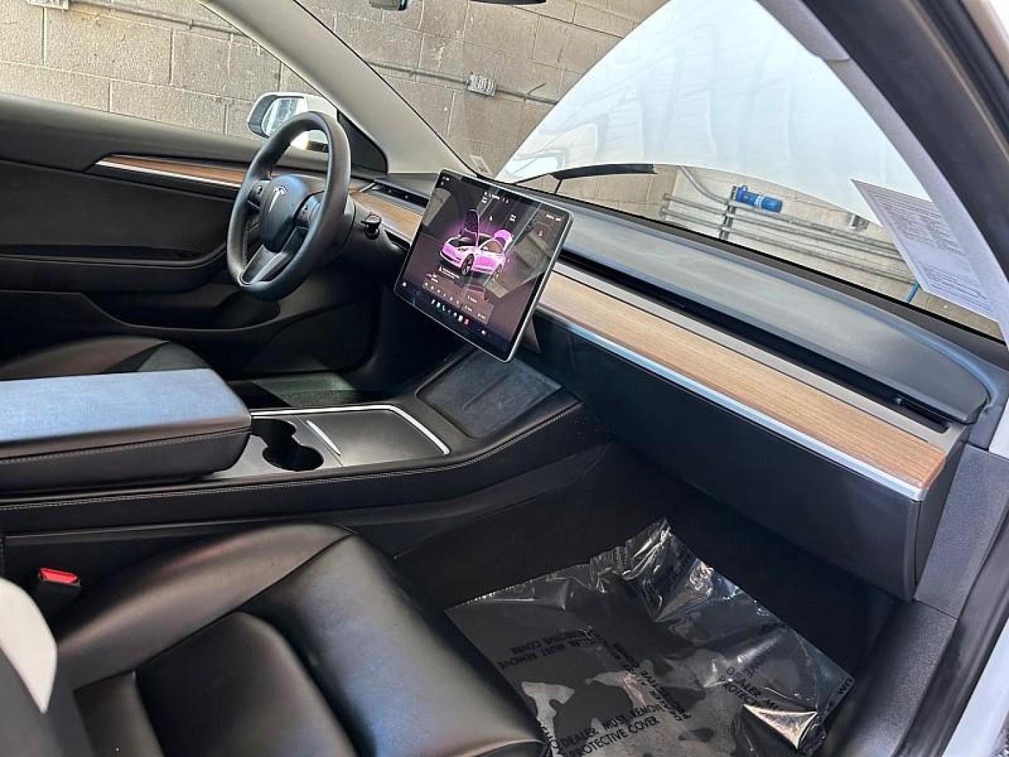 2023 WHITE Tesla Model 3 (5YJ3E1EA5PF) with an AC Electric Motor engine, Single-Speed Fixed Gear transmission, located at 412 Auto Vista Drive, Palmdale, 93551, (661) 945-0620, 34.592636, -118.136681 - Photo#28