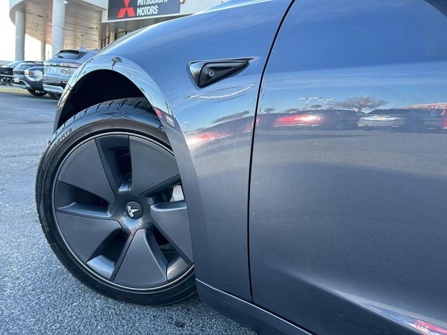2023 GRAY Tesla Model 3 (5YJ3E1EB0PF) with an Dual AC Electric Motors engine, Single-Speed Fixed Gear transmission, located at 412 Auto Vista Drive, Palmdale, 93551, (661) 945-0620, 34.592636, -118.136681 - Photo#16