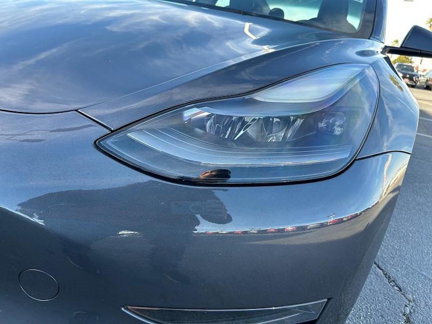 2023 GRAY Tesla Model 3 (5YJ3E1EB0PF) with an Dual AC Electric Motors engine, Single-Speed Fixed Gear transmission, located at 412 Auto Vista Drive, Palmdale, 93551, (661) 945-0620, 34.592636, -118.136681 - Photo#17