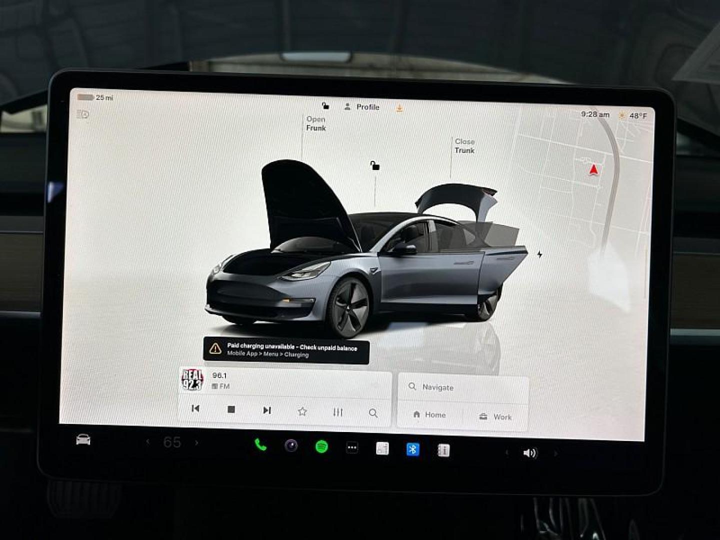 2023 GRAY Tesla Model 3 (5YJ3E1EB0PF) with an Dual AC Electric Motors engine, Single-Speed Fixed Gear transmission, located at 412 Auto Vista Drive, Palmdale, 93551, (661) 945-0620, 34.592636, -118.136681 - Photo#23