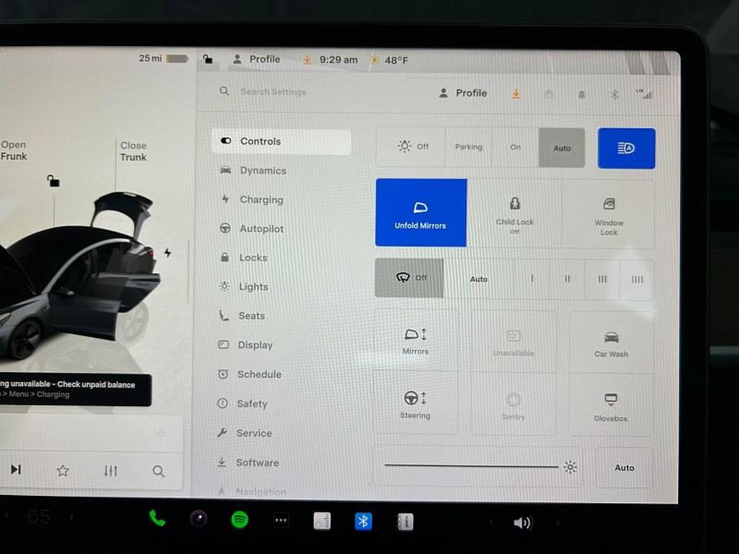 2023 GRAY Tesla Model 3 (5YJ3E1EB0PF) with an Dual AC Electric Motors engine, Single-Speed Fixed Gear transmission, located at 412 Auto Vista Drive, Palmdale, 93551, (661) 945-0620, 34.592636, -118.136681 - Photo#32