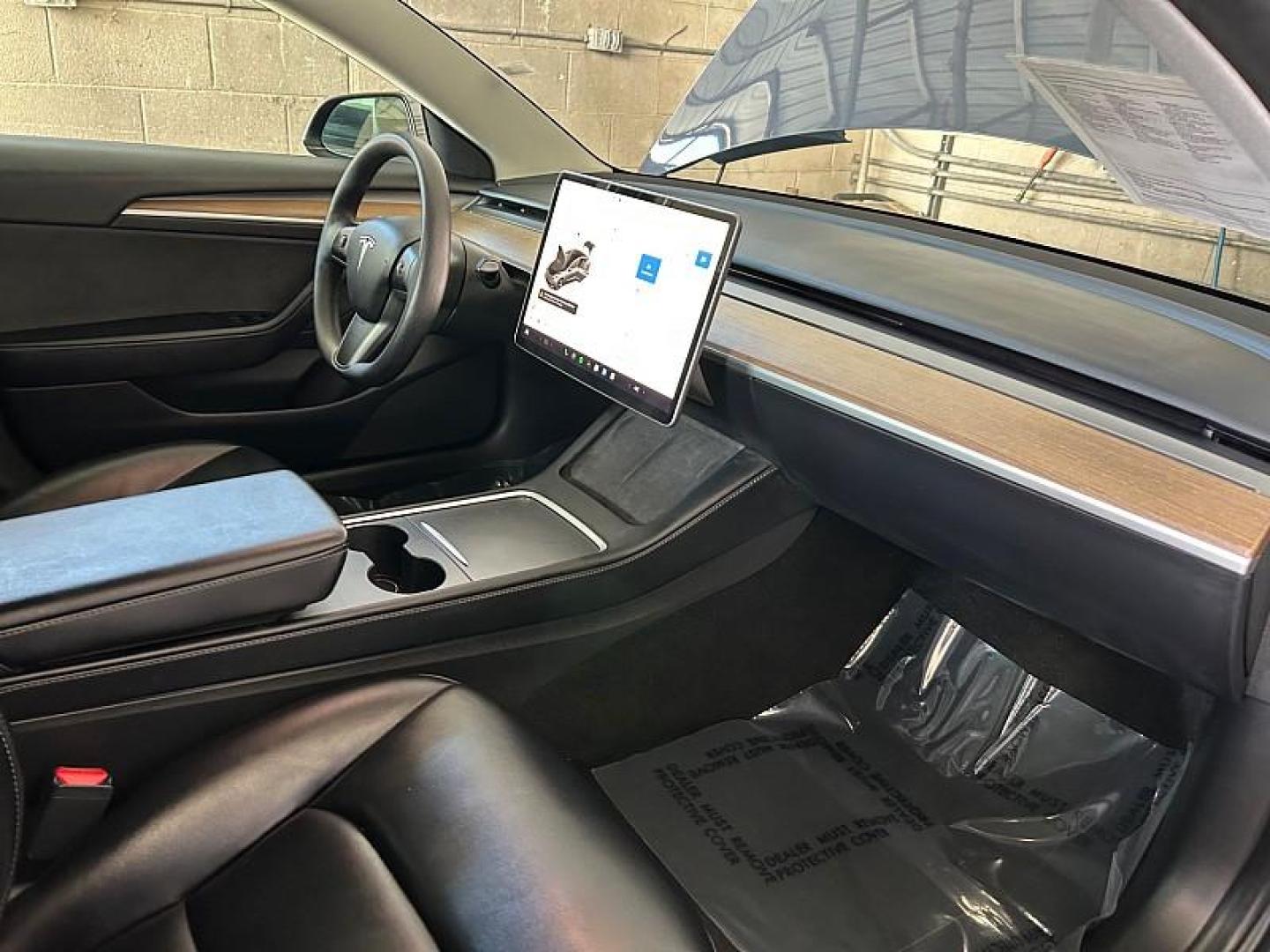 2023 GRAY Tesla Model 3 (5YJ3E1EB0PF) with an Dual AC Electric Motors engine, Single-Speed Fixed Gear transmission, located at 412 Auto Vista Drive, Palmdale, 93551, (661) 945-0620, 34.592636, -118.136681 - Photo#35