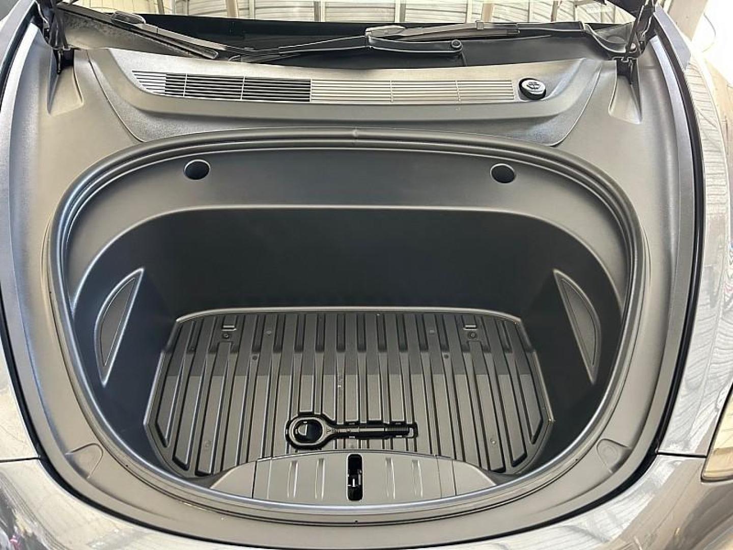 2023 GRAY Tesla Model 3 (5YJ3E1EB0PF) with an Dual AC Electric Motors engine, Single-Speed Fixed Gear transmission, located at 412 Auto Vista Drive, Palmdale, 93551, (661) 945-0620, 34.592636, -118.136681 - Photo#38