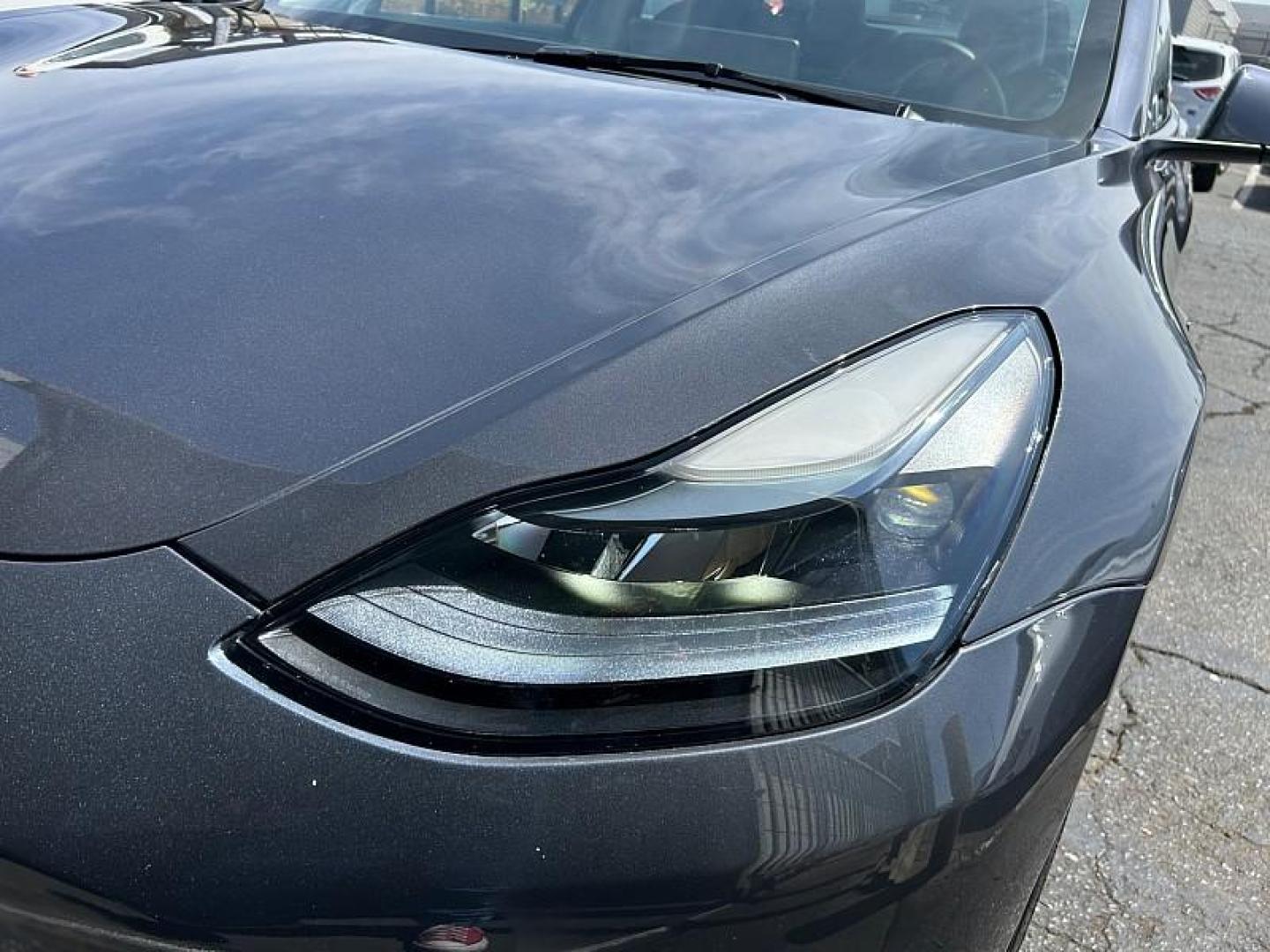 2023 GRAY Tesla Model 3 (5YJ3E1EA2PF) with an AC Electric Motor engine, Single-Speed Fixed Gear transmission, located at 412 Auto Vista Drive, Palmdale, 93551, (661) 945-0620, 34.592636, -118.136681- Photo#8