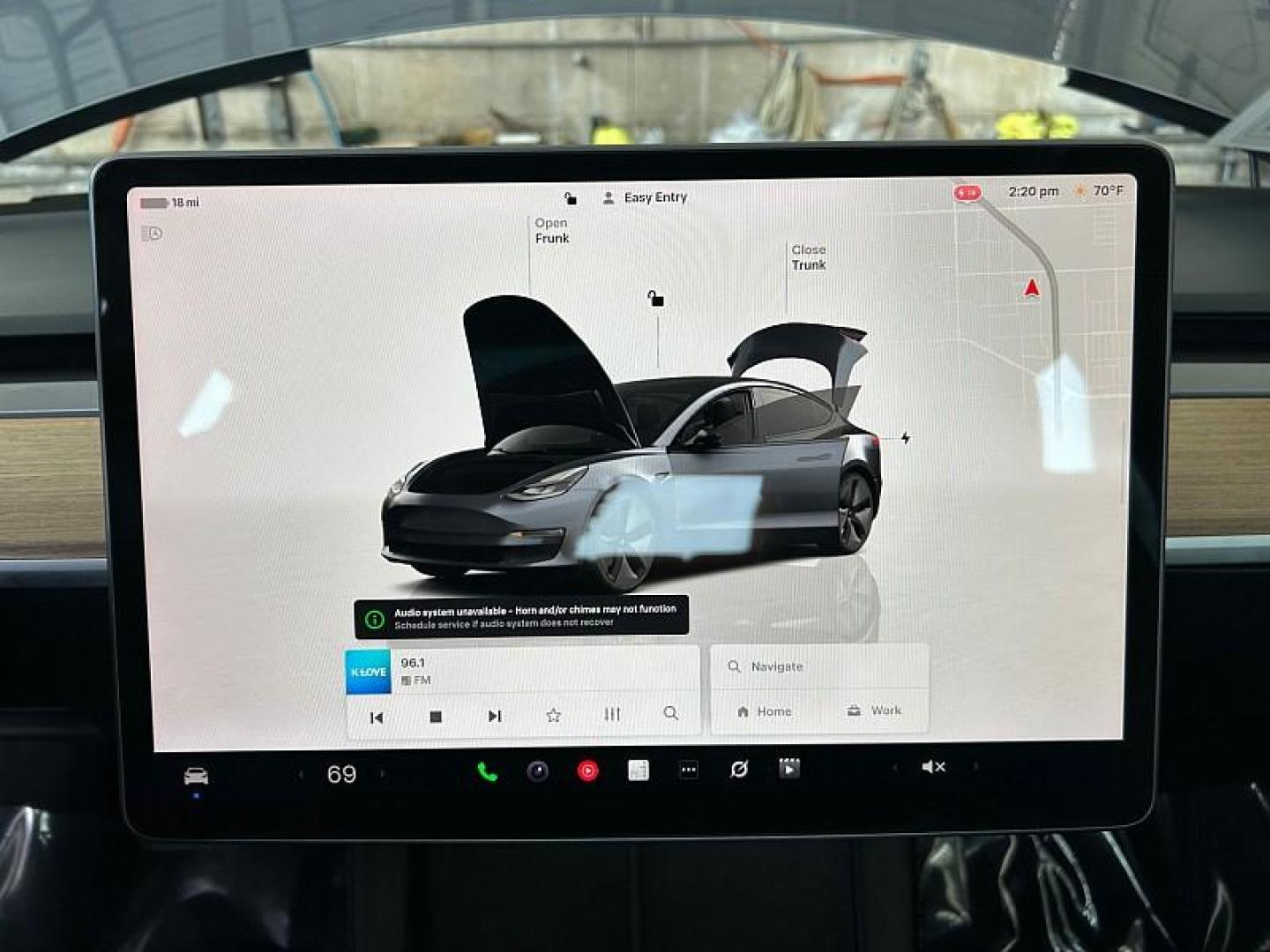 2023 GRAY Tesla Model 3 (5YJ3E1EA2PF) with an AC Electric Motor engine, Single-Speed Fixed Gear transmission, located at 412 Auto Vista Drive, Palmdale, 93551, (661) 945-0620, 34.592636, -118.136681- Photo#14
